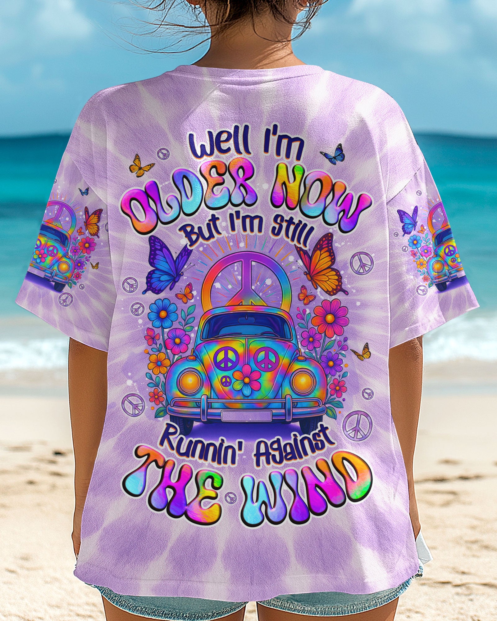 RUNNING AGAINST THE WIND TIE DYE ALL OVER PRINT - TYQY0705253