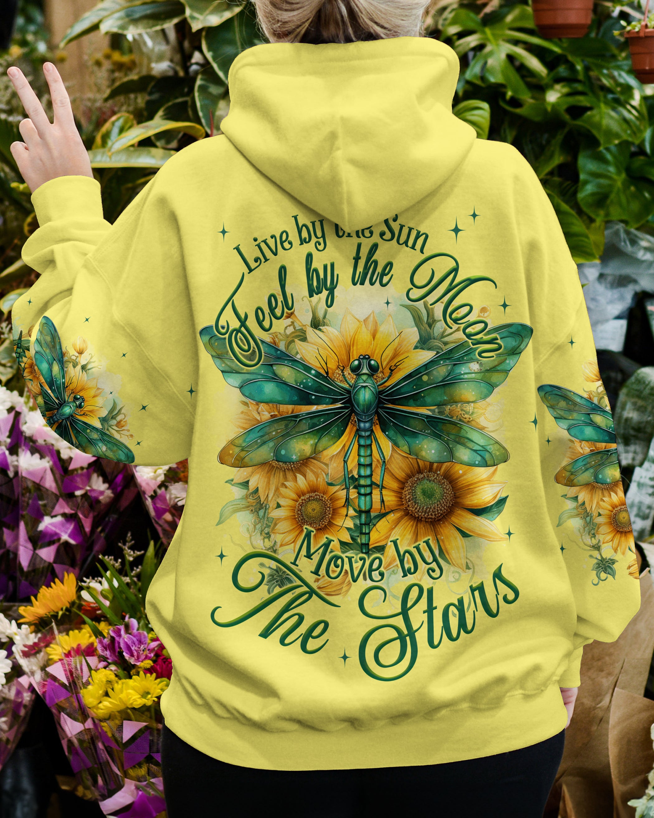 LIVE BY THE SUN DRAGONFLY ALL OVER PRINT - TYQY0509233