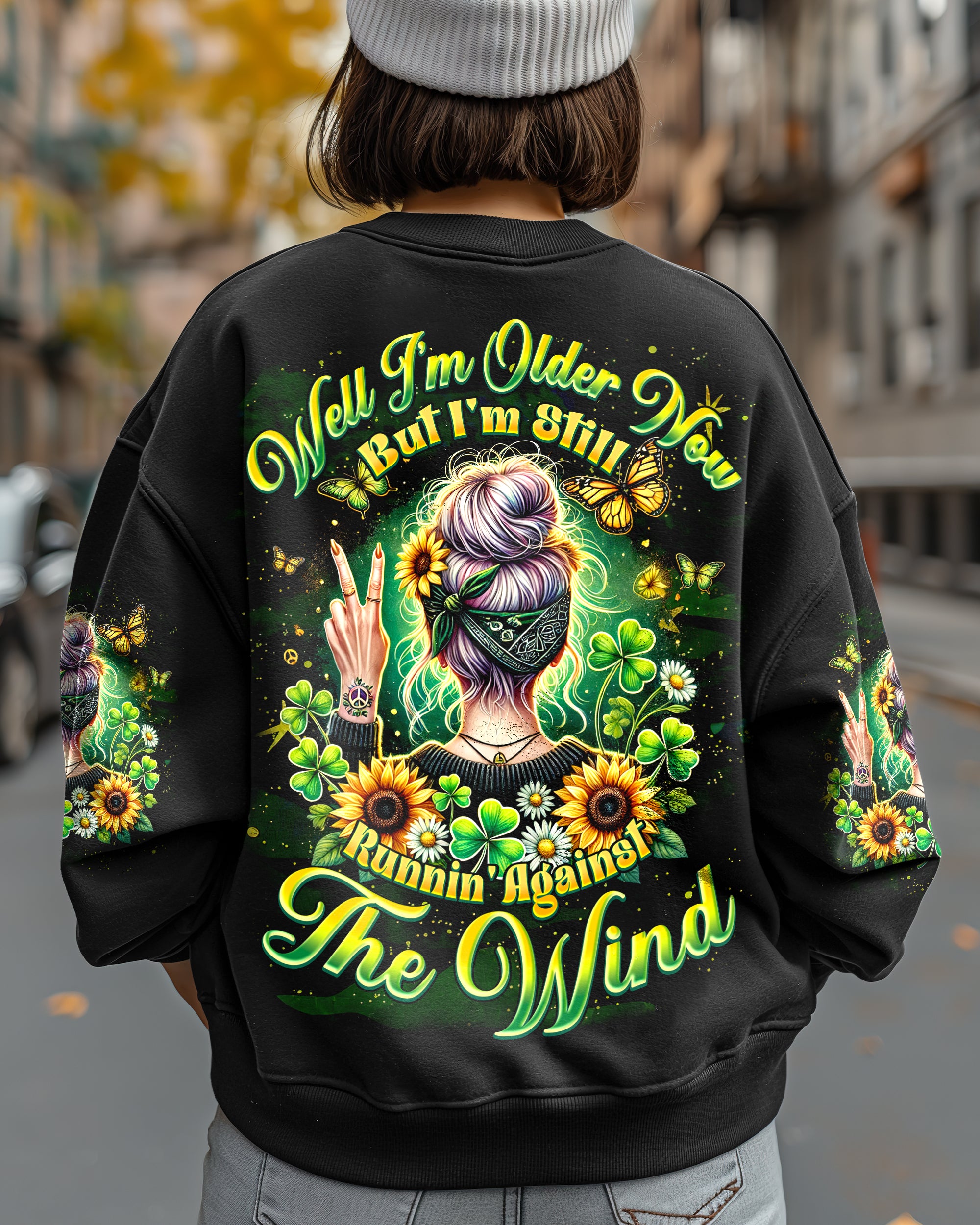 RUNNING AGAINST THE WIND ALL OVER PRINT - TYQY0302251