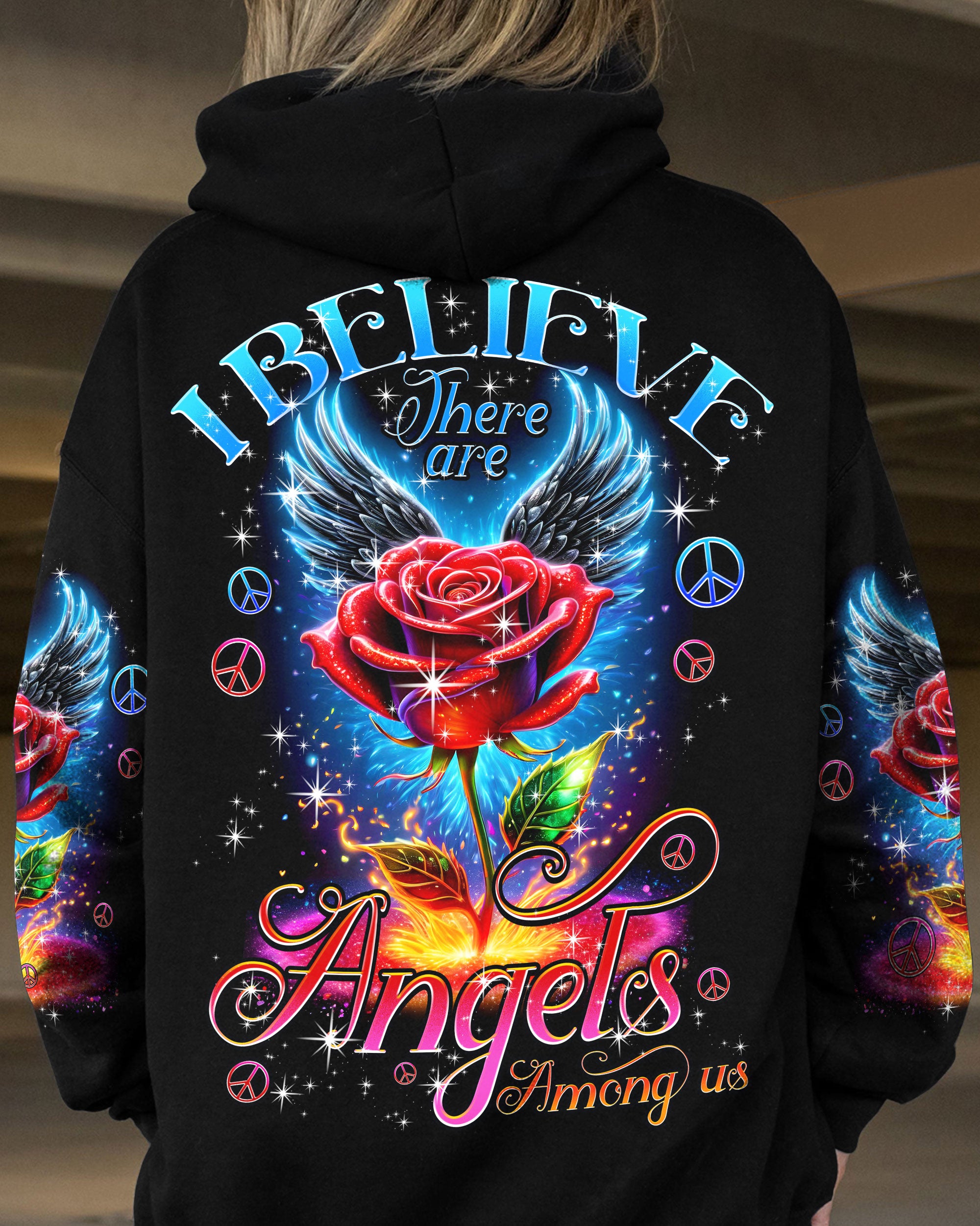 I BELIEVE THERE ARE ANGELS AMONG US ALL OVER PRINT - TYQY2702254