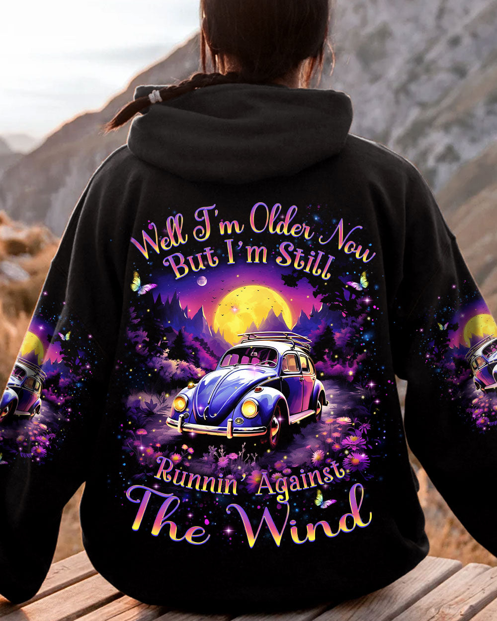 RUNNING AGAINST THE WIND ALL OVER PRINT - YHKD1211232