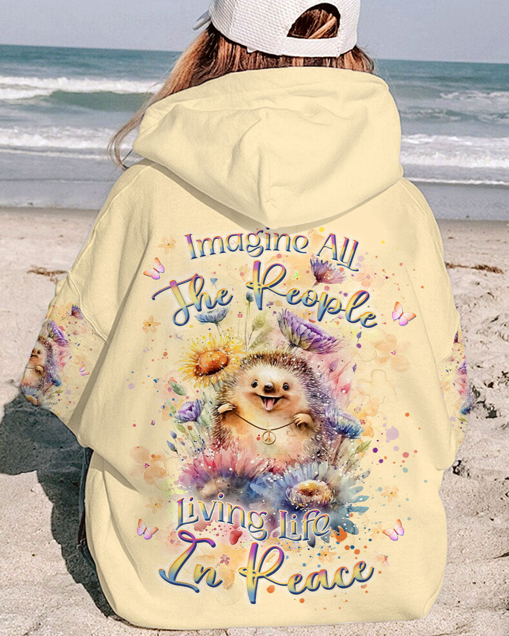 IMAGINE ALL THE PEOPLE LIVING LIFE IN PEACE ALL OVER PRINT - YHKD2711233