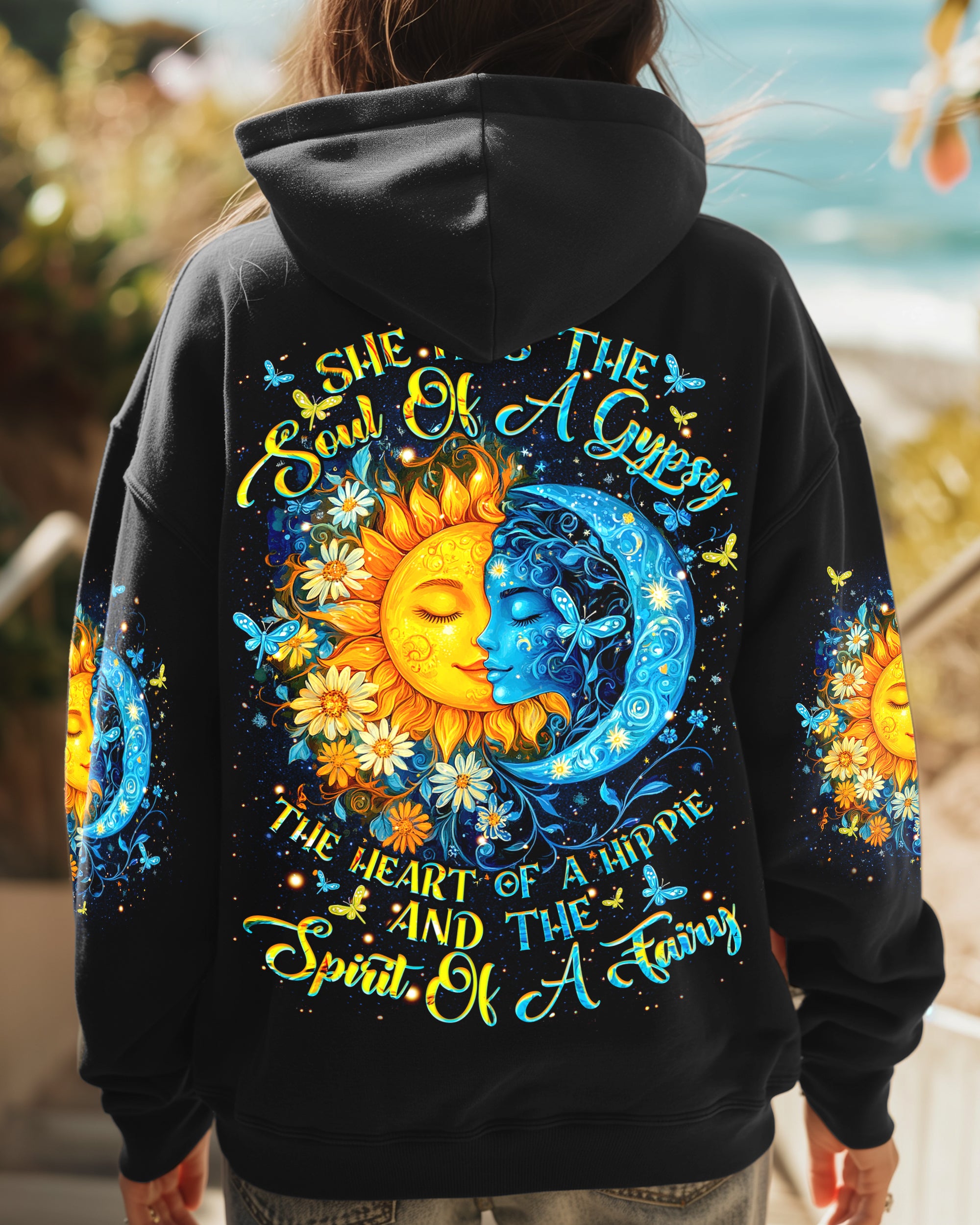 SPIRIT OF A FAIRY SUN AND MOON ALL OVER PRINT - TYQY1712242