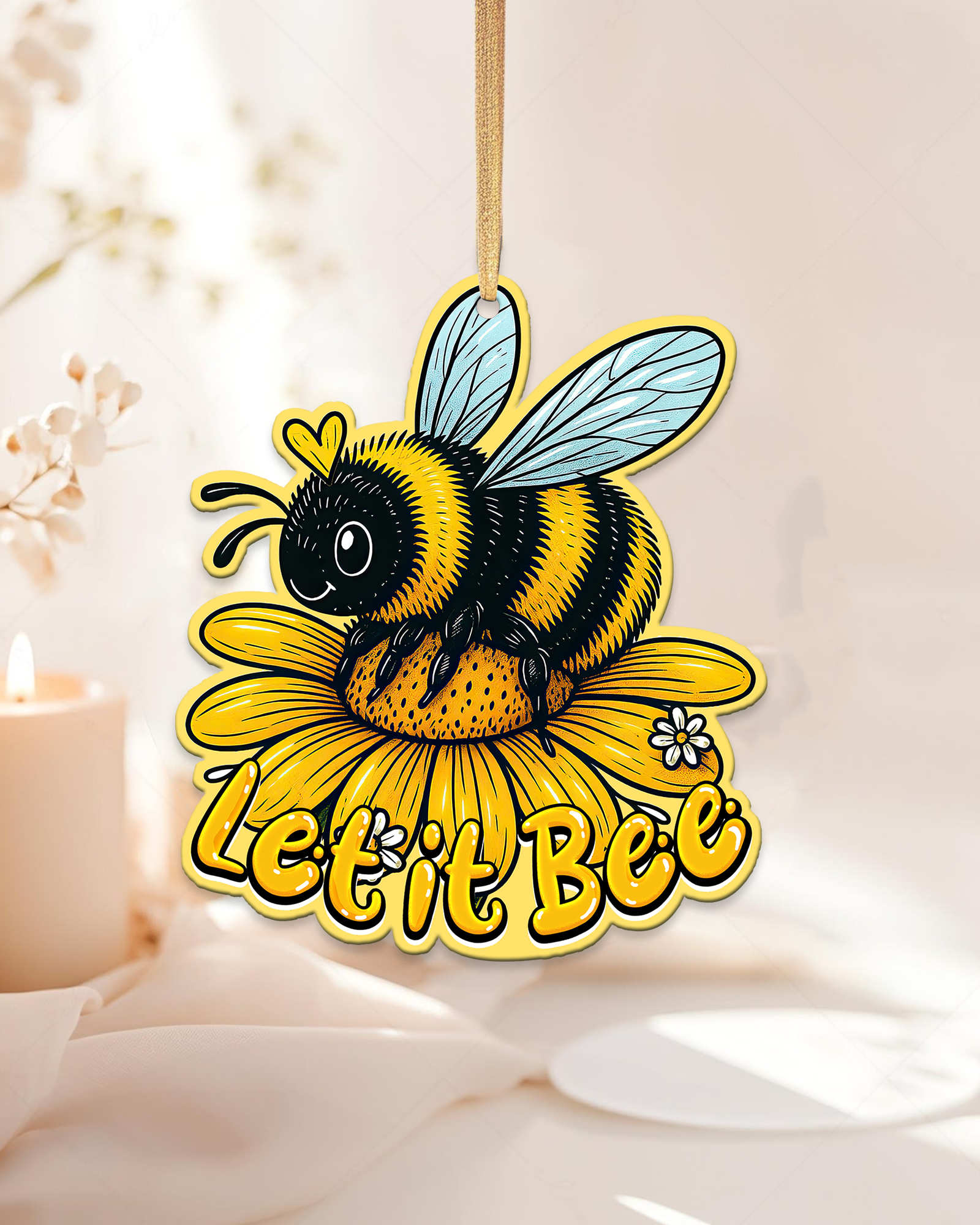 LET IT BEE ORNAMENT KEYCHAIN - TYQY0107253