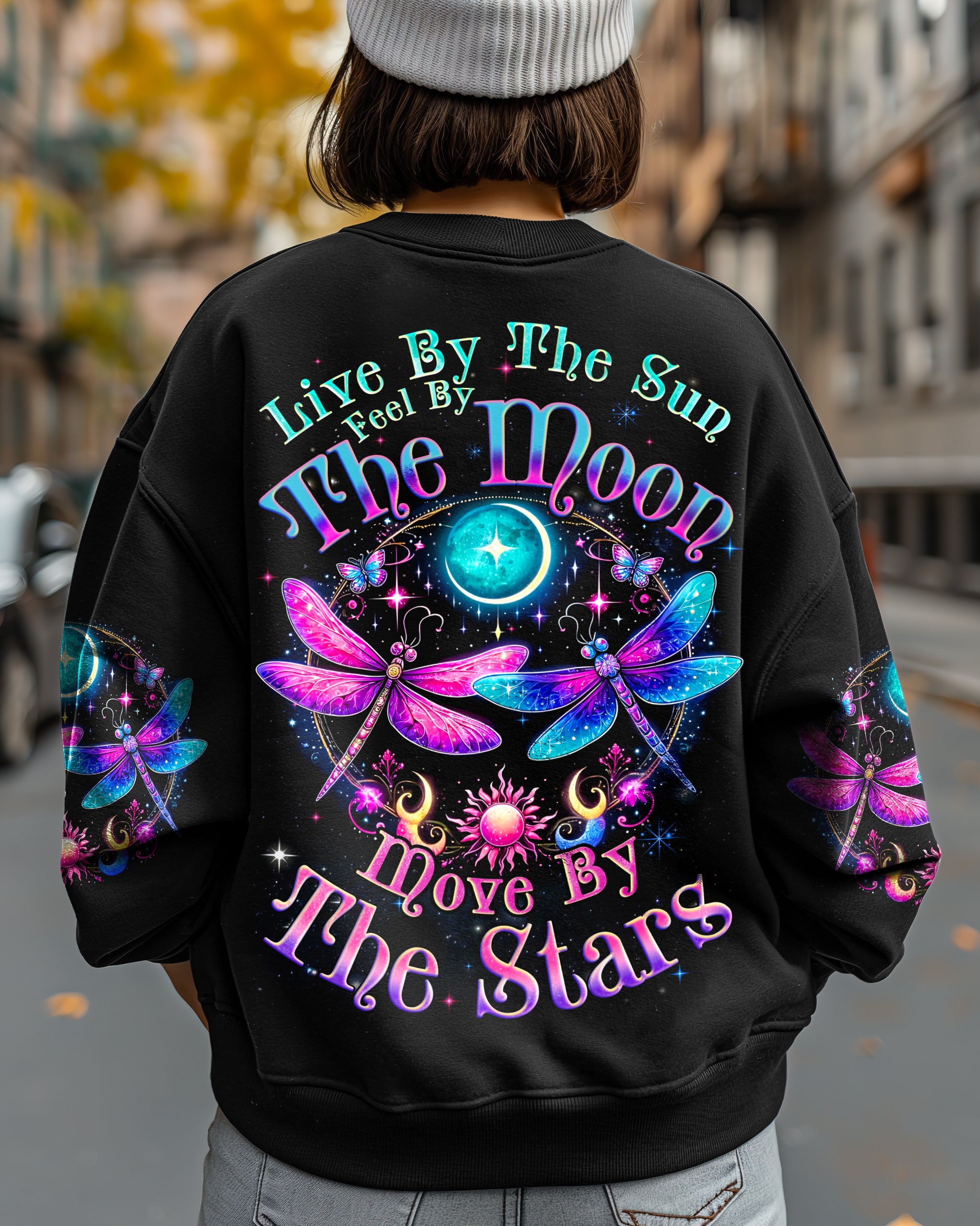 LIVE BY THE SUN DRAGONFLIES ALL OVER PRINT - TYQY2402254