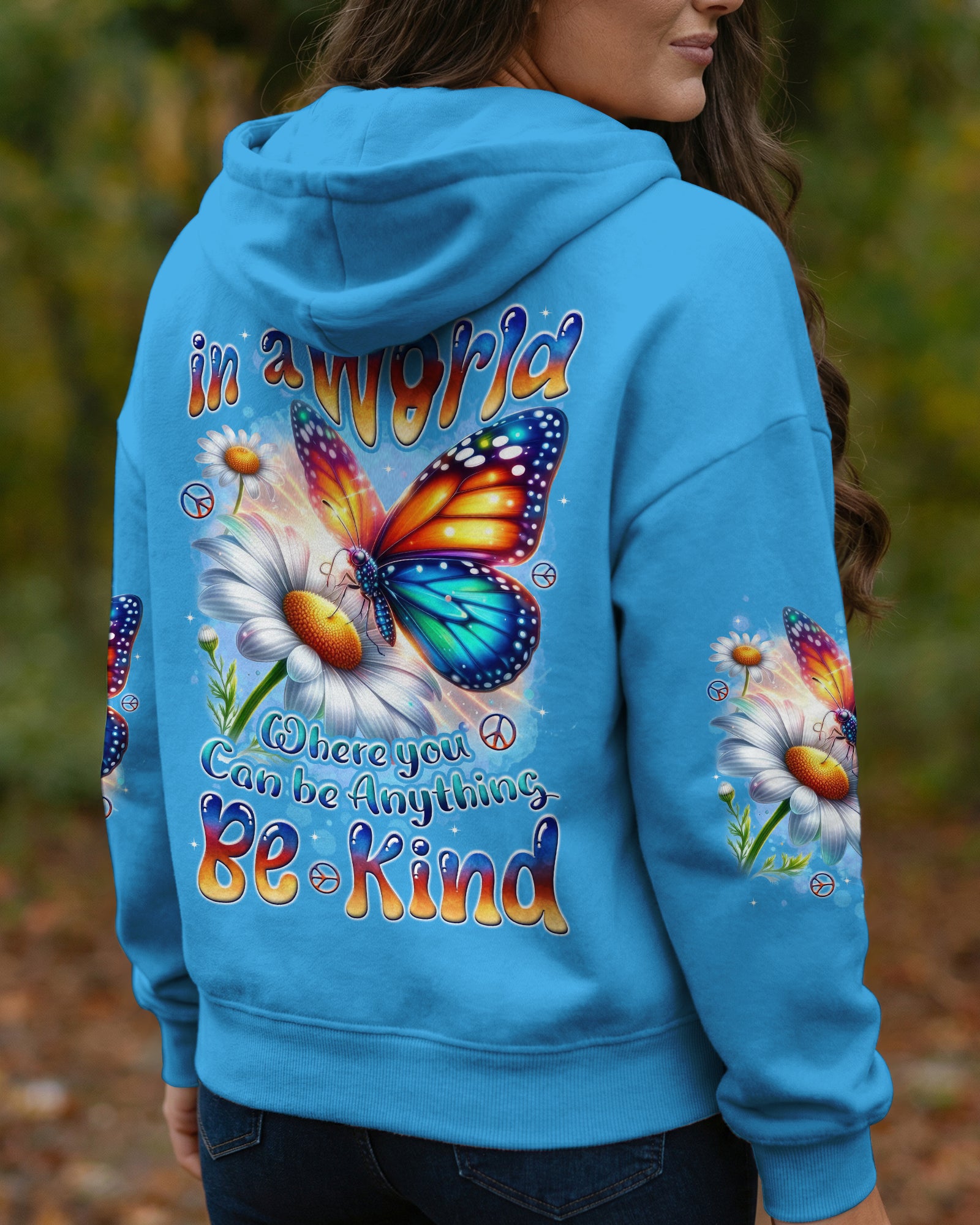 IN A WORLD WHERE YOU CAN BE ANYTHING BE KIND ALL OVER PRINT - TYTD1002262