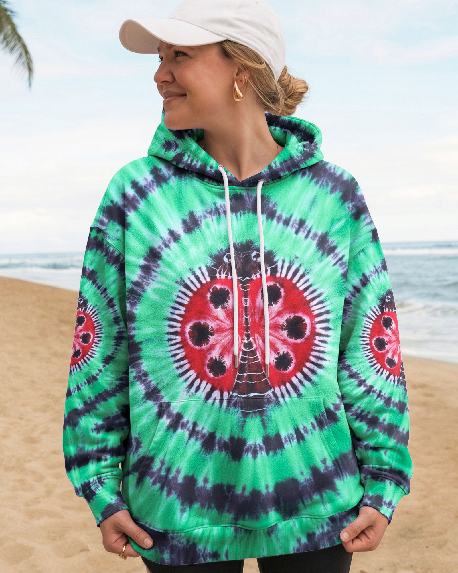 GREEN AURA LADYBUG ALL OVER PRINT - TY0501261