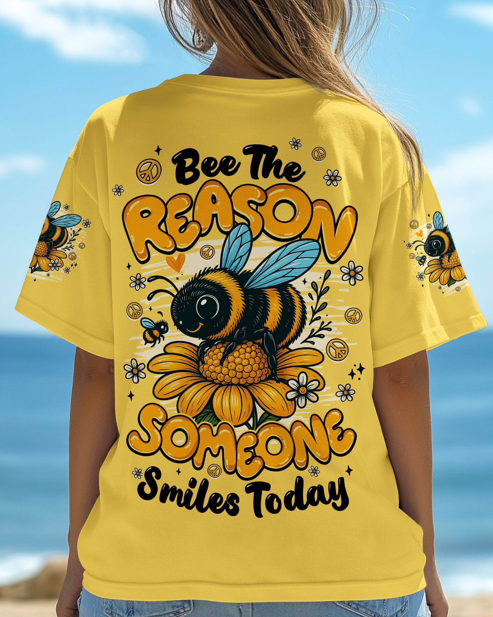 BEE THE REASON SOMEONE SMILES TODAY ALL OVER PRINT - TYQY2826251