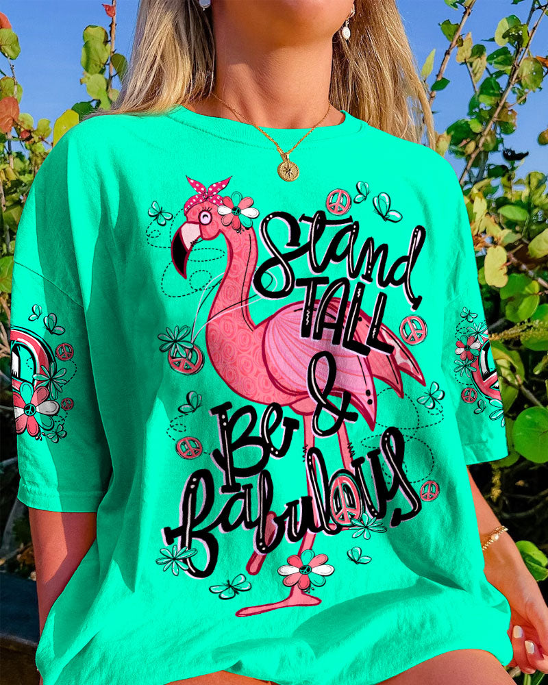 BE FABULOUS FLAMINGO ALL OVER PRINT - TY0607231