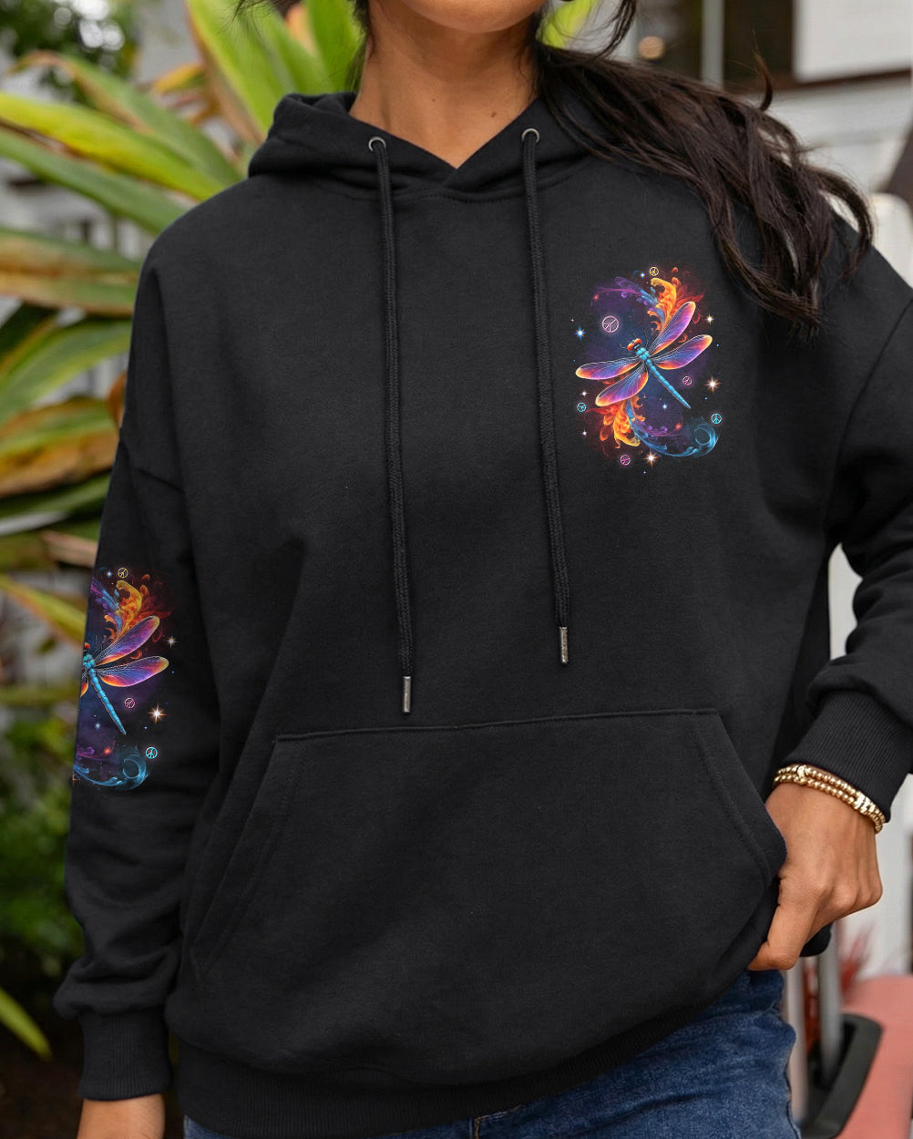 WHISPER WORDS OF WISDOM LET IT BE DRAGONFLY ALL OVER PRINT - TYTD0902261