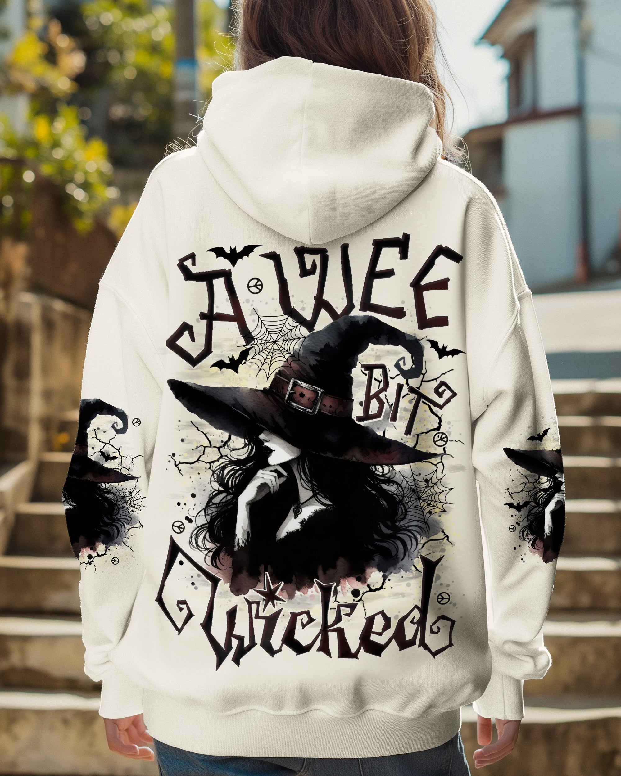 A WEE BIT WICKED HALLOWEEN ALL OVER PRINT - TYTD0606252
