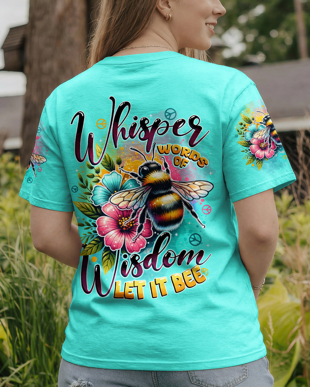 WHISPER WORDS OF WISDOM LET IT BEE ALL OVER PRINT - TYTD2101261