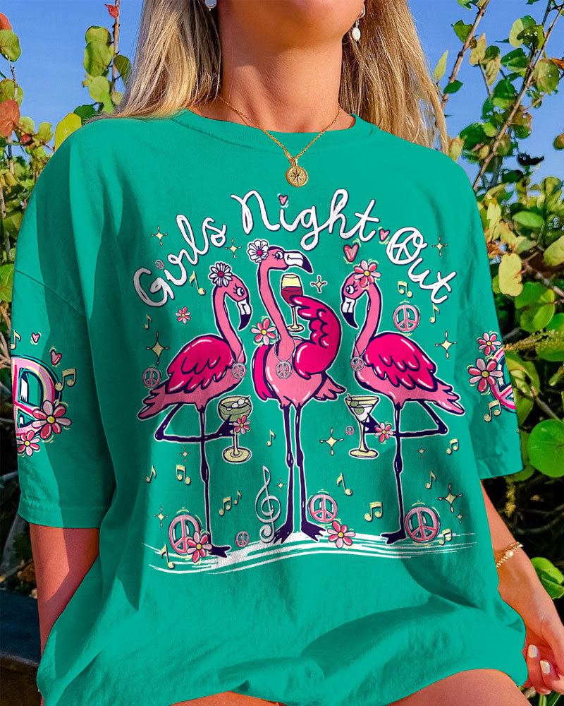 GIRLS NIGHT OUT FLAMINGO ALL OVER PRINT - TY0904241