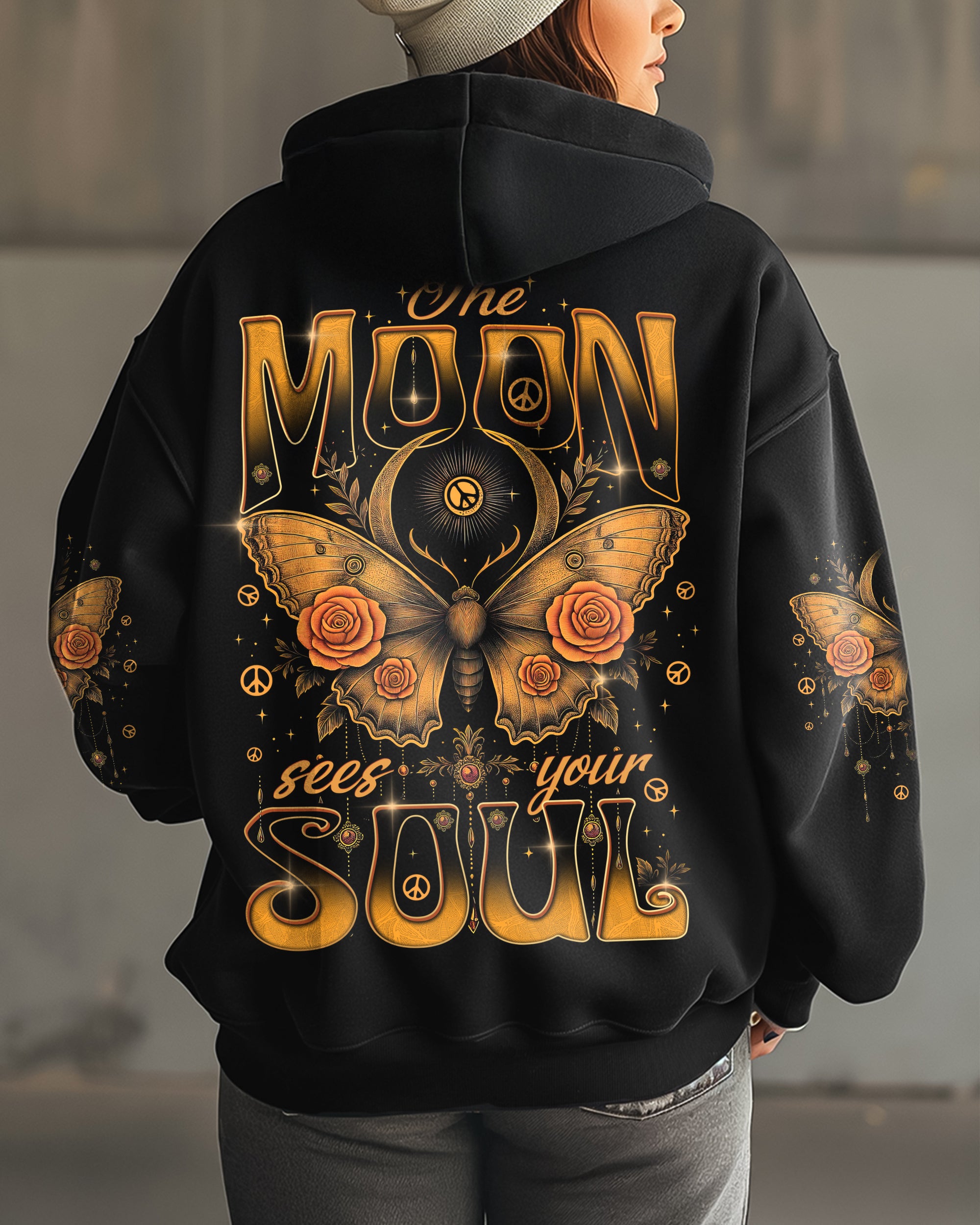 THE MOON SEES YOUR SOUL BUTTERFLY ALL OVER PRINT - TYTD1108252