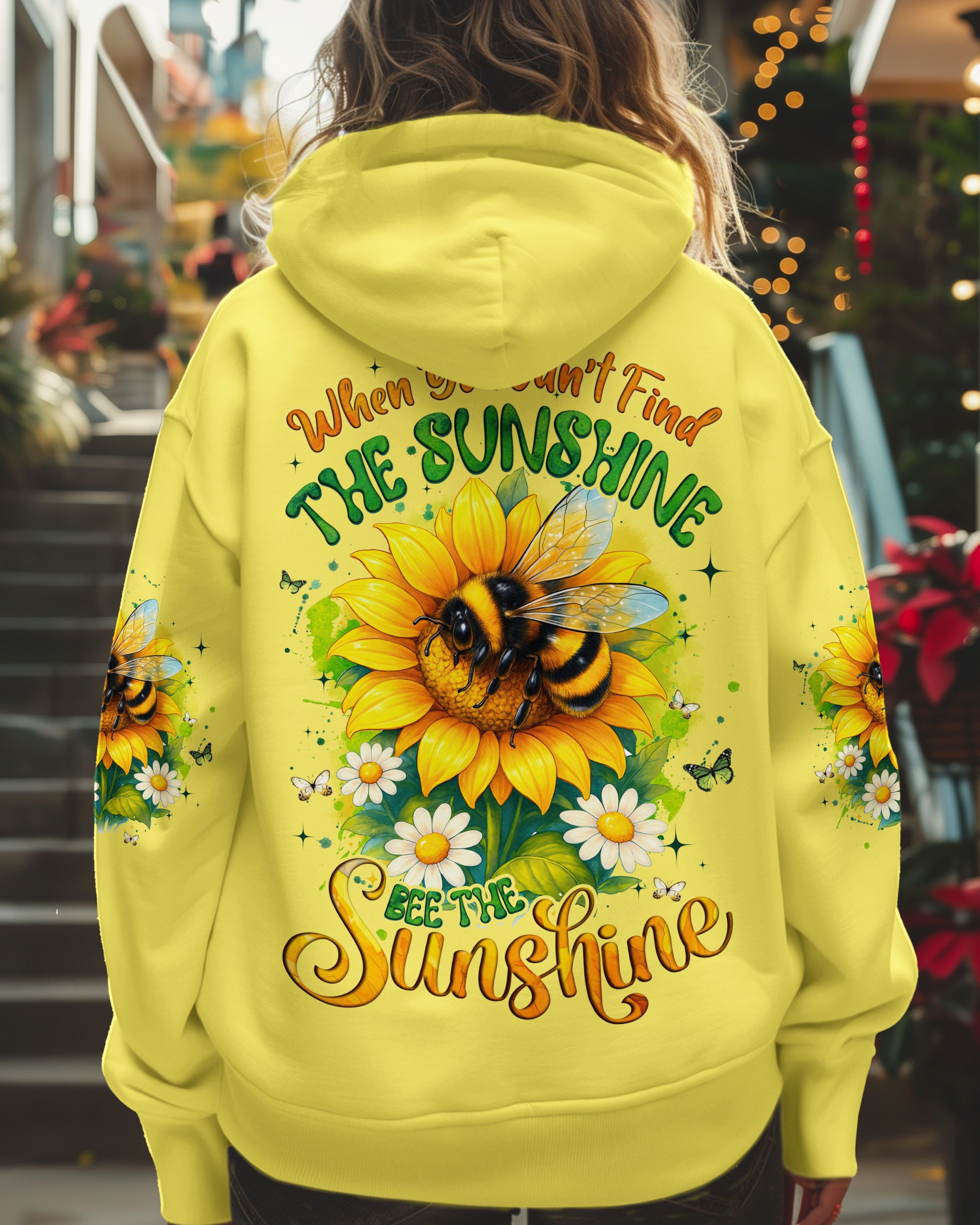 BEE THE SUNSHINE ALL OVER PRINT - TYQY1706252