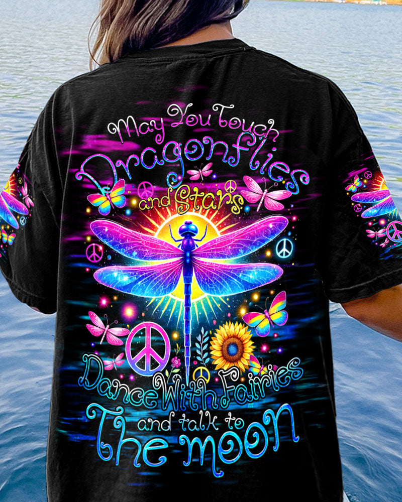 MAY YOU TOUCH DRAGONFLIES ALL OVER PRINT - TY0507241