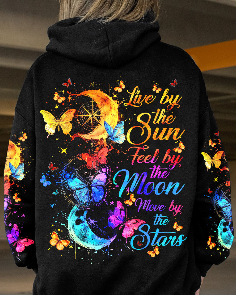 LIVE BY THE SUN BUTTERFLIES ALL OVER PRINT - TY0203246