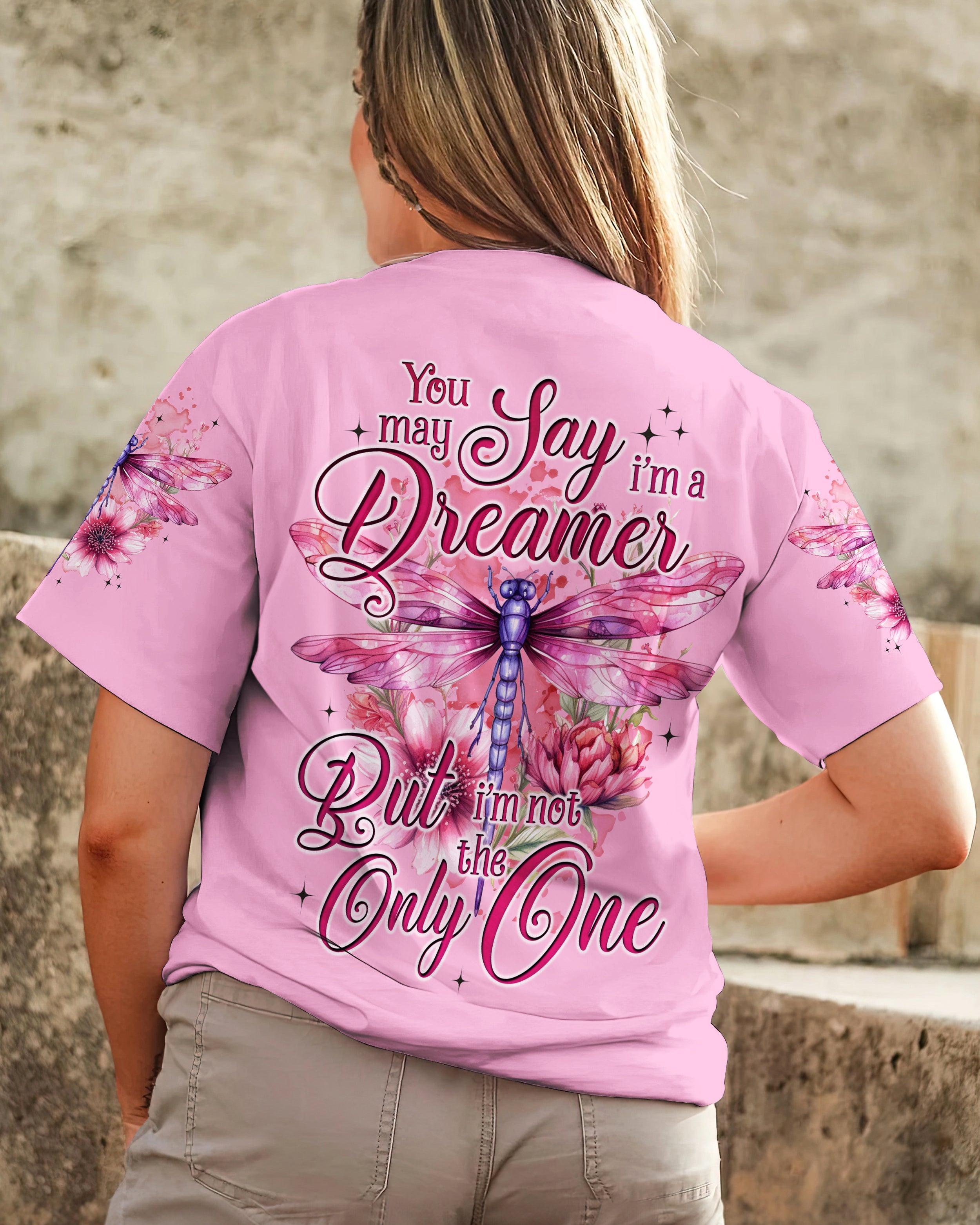 YOU MAY SAY I'M DREAMER DRAGONFLY ALL OVER PRINT - TYQY0609233
