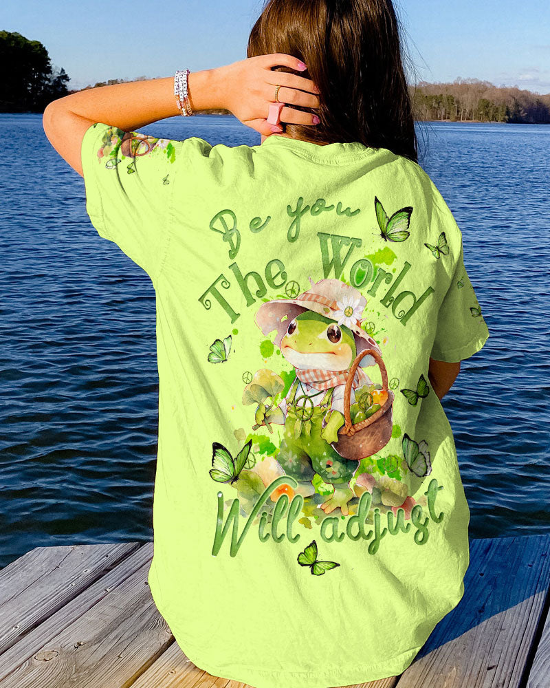 BE YOU THE WORLD WILL ADJUST ALL OVER PRINT - TYQY2808233