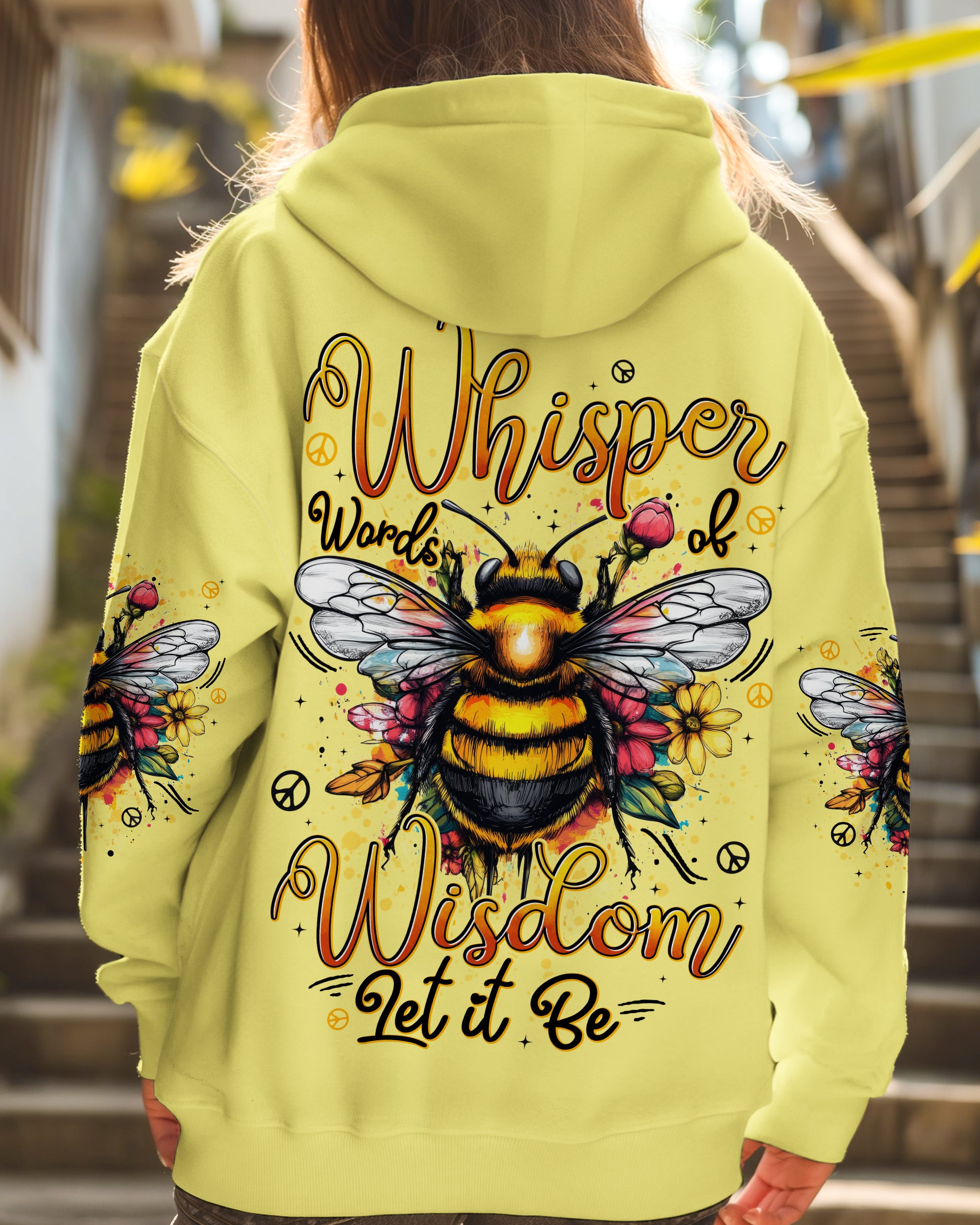 WHISPER WORDS OF WISDOM LET IT BEE ALL OVER PRINT - TYTD1806253