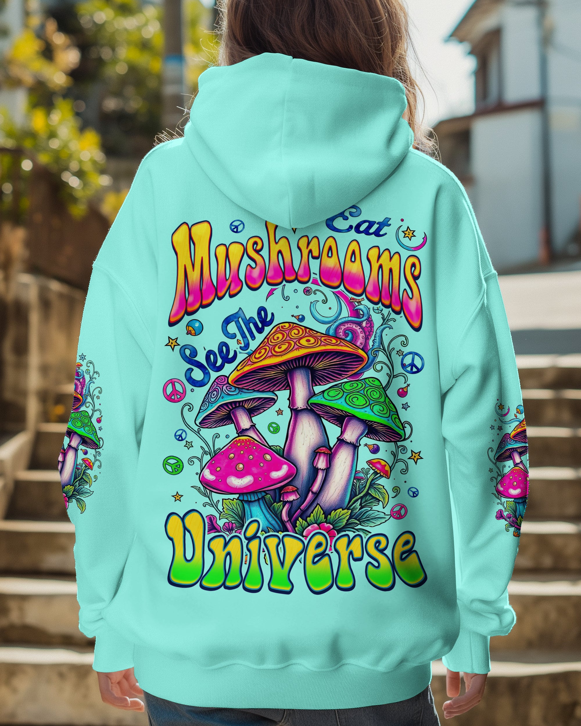 EAT MUSHROOMS SEE THE UNIVERSE ALL OVER PRINT - TYQY1006251