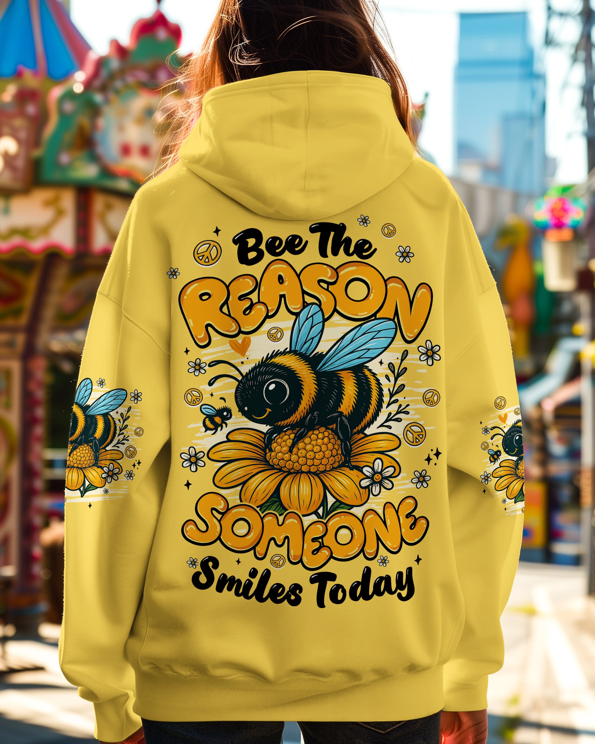 BEE THE REASON SOMEONE SMILES TODAY ALL OVER PRINT - TYQY2826251