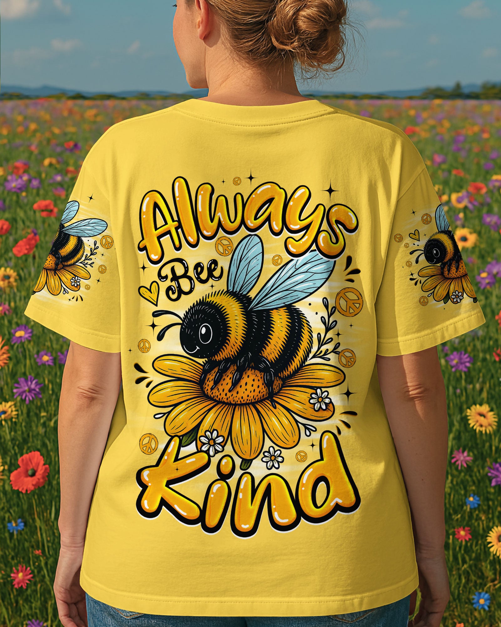 ALWAYS BEE KIND ALL OVER PRINT - TYQY1607253