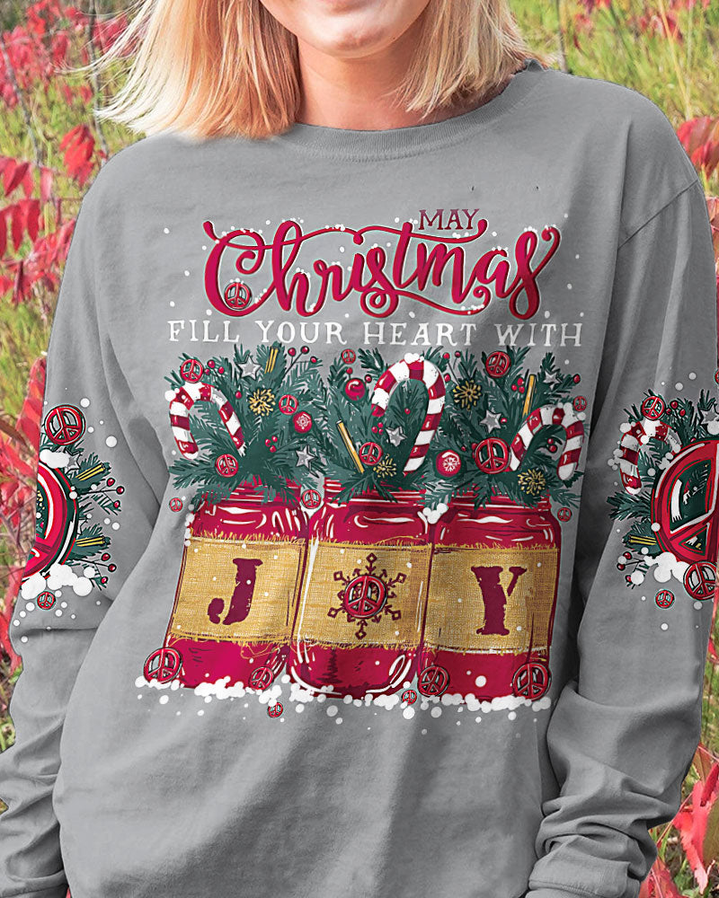 HEART WITH JOY CHRISTMAS ALL OVER PRINT - TYQY0609232