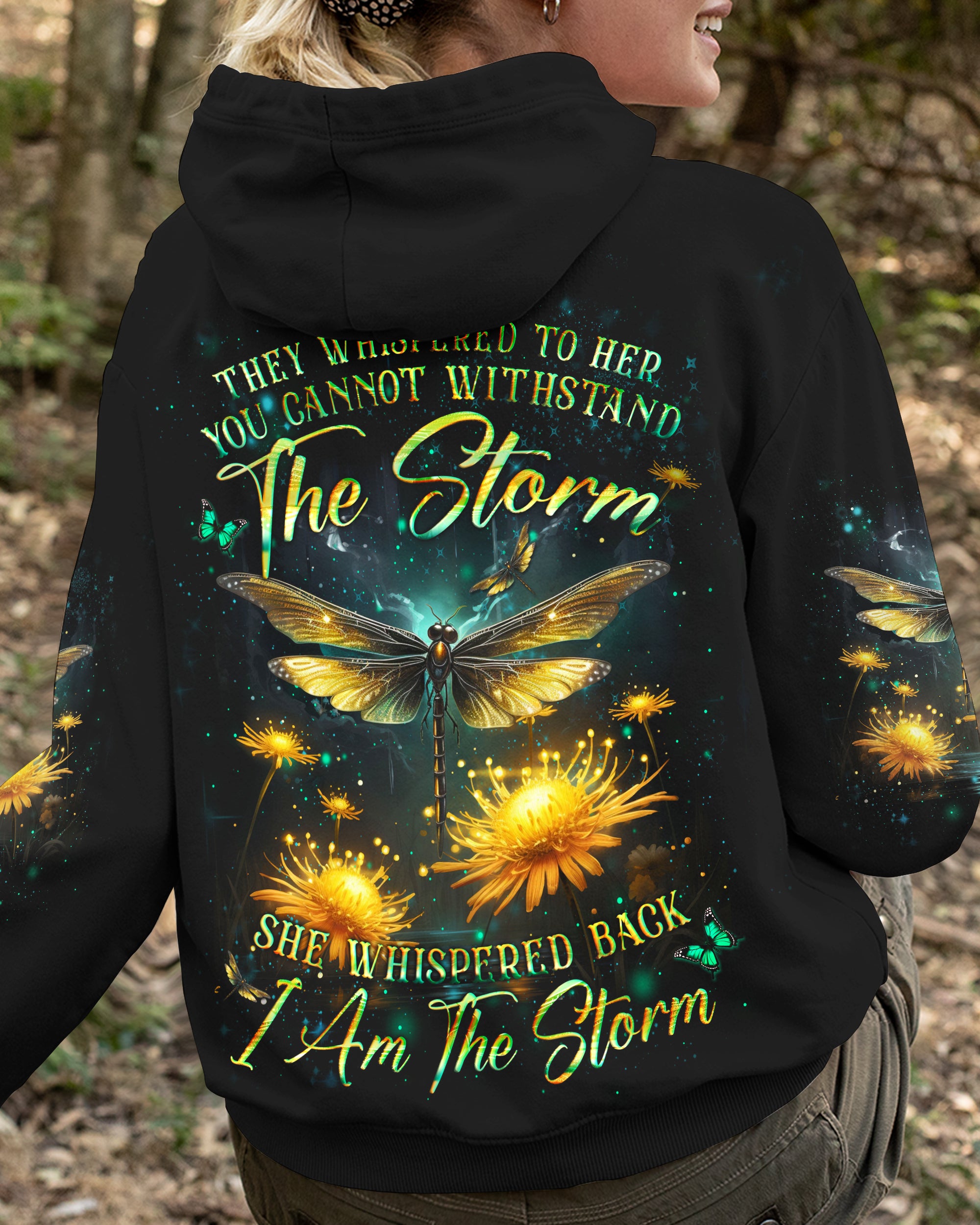 I AM THE STORM DRAGONFLY ALL OVER PRINT - YHLH0610233