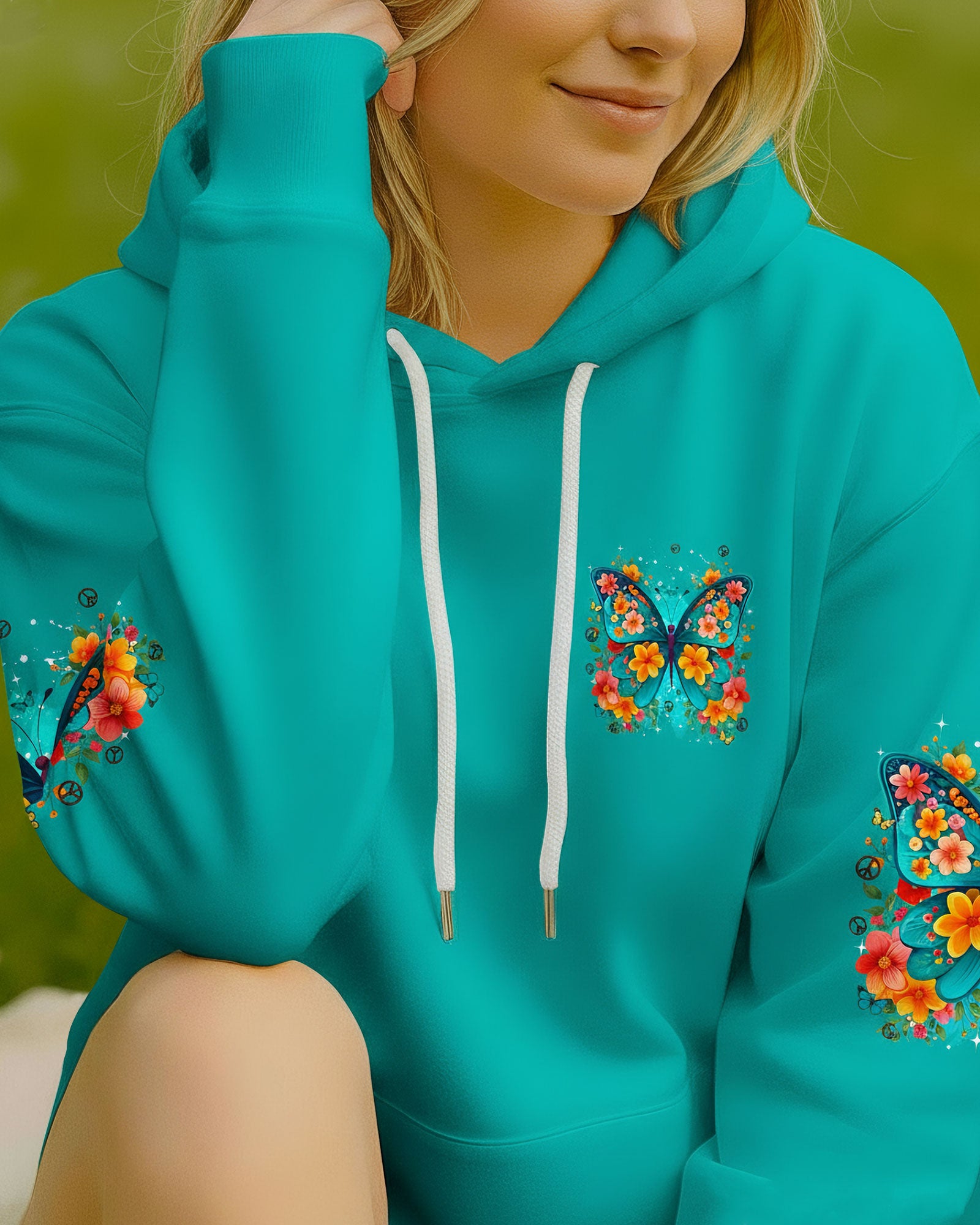 JUST BELIEVE BUTTERFLY ALL OVER PRINT - TYQY0111251
