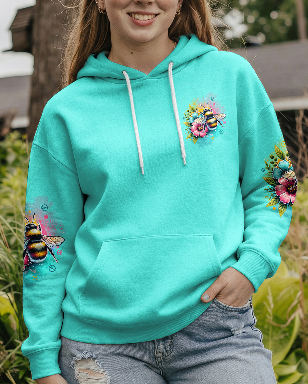 WHISPER WORDS OF WISDOM LET IT BEE ALL OVER PRINT - TYTD2101261