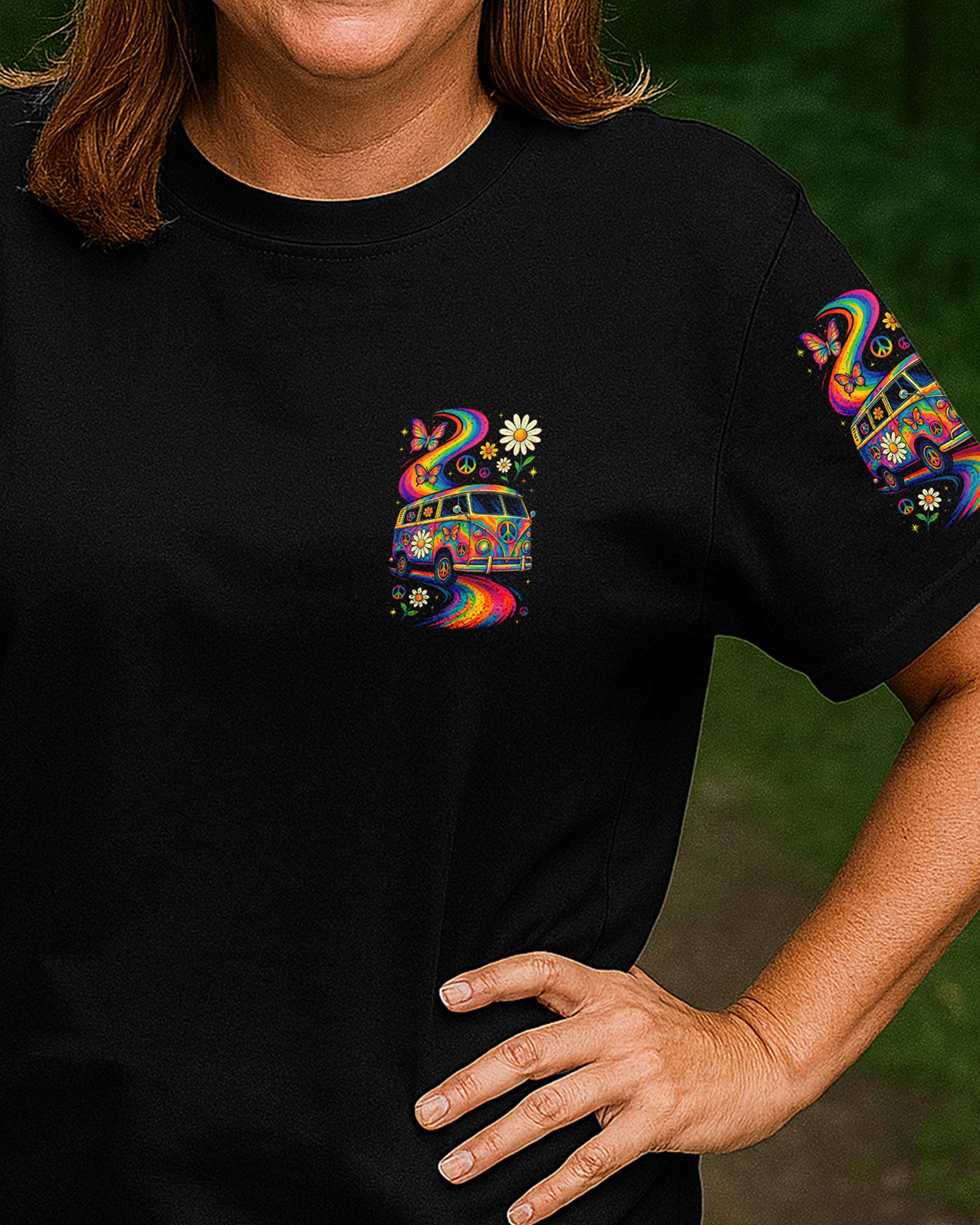 RUNNING AGAINST THE WIND ALL OVER PRINT - TYQY1407251