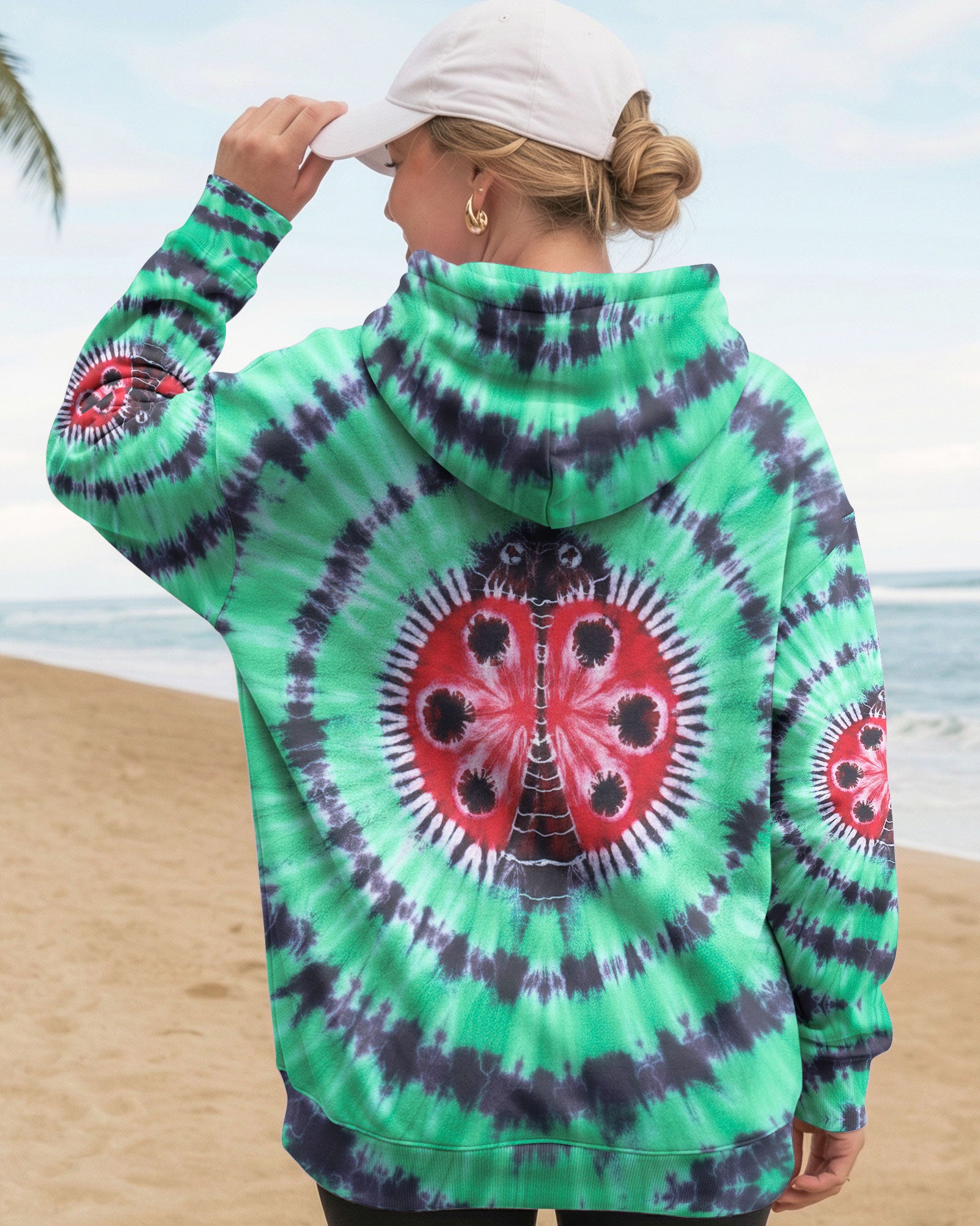 GREEN AURA LADYBUG ALL OVER PRINT - TY0501261