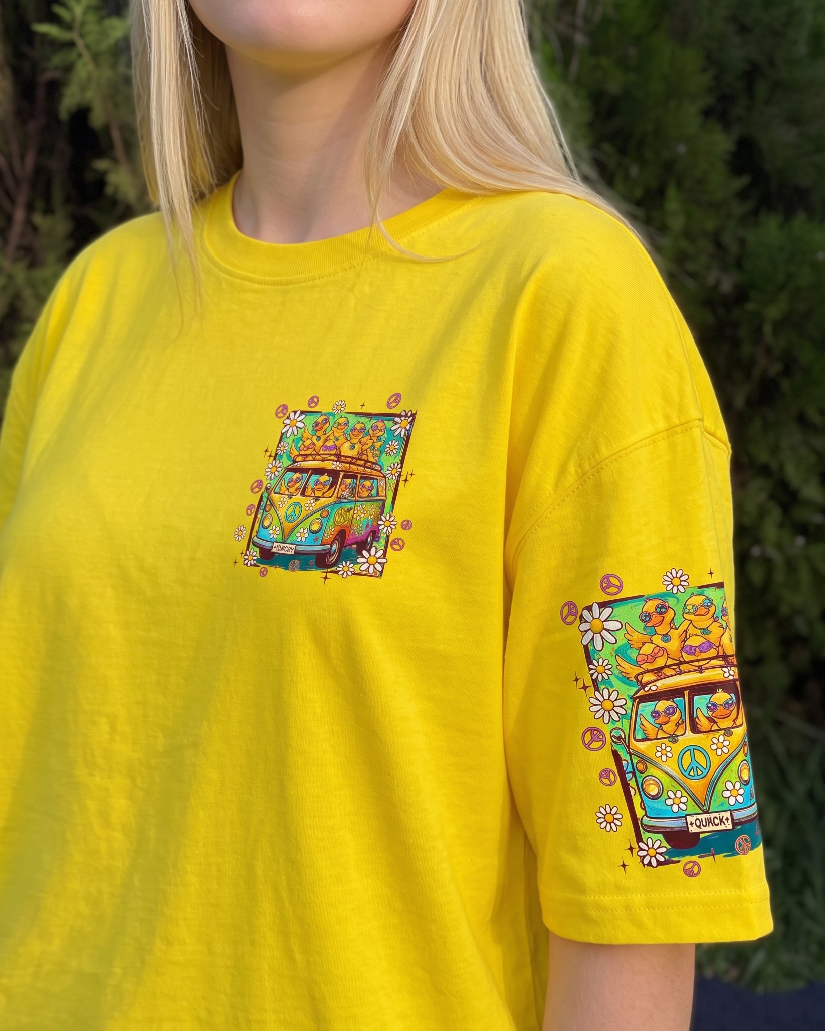 PEACE LOVE AND DUCKS ALL OVER PRINT - TYPQ2407263
