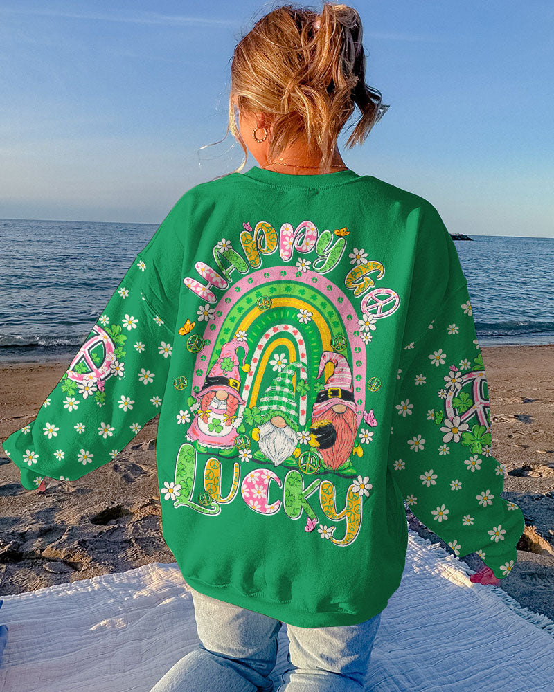 HAPPY GO LUCKY GNOMIES PATRICK'S DAY ALL OVER PRINT - TY2301241