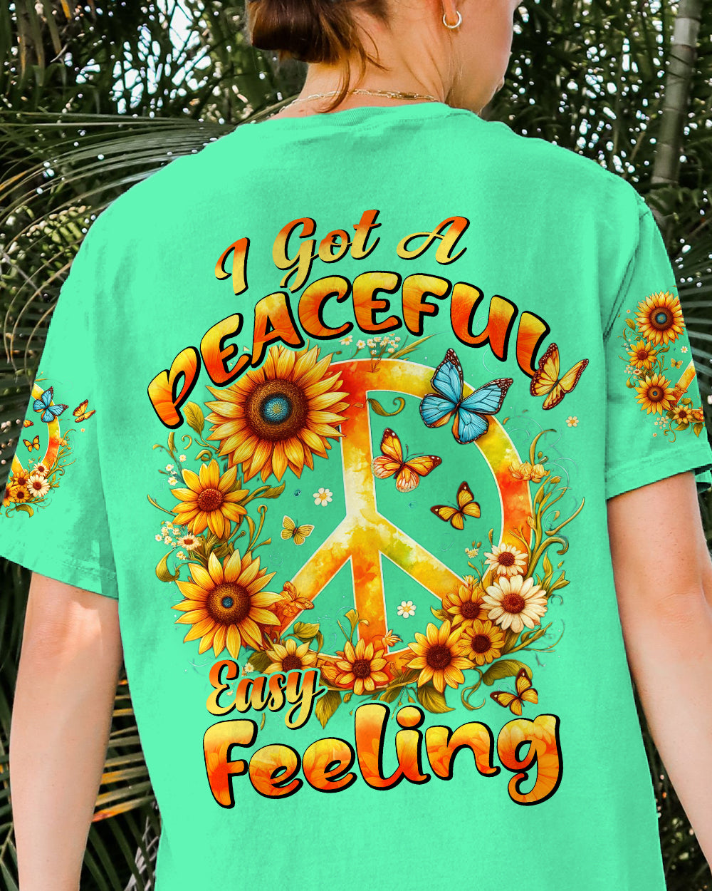 I GOT A PEACEFUL EASY FEELING ALL OVER PRINT - TYHI1305242