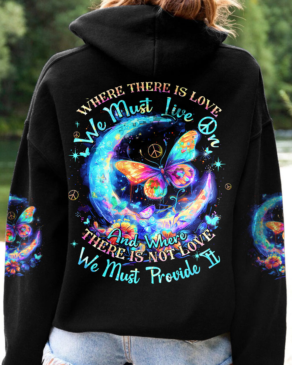 WE MUST LIVE ON BUTTERFLY ALL OVER PRINT - TYHI0103241