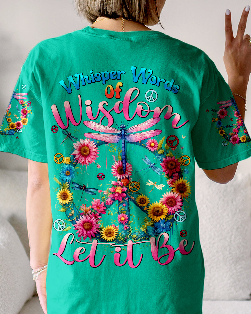 WHISPER WORDS OF WISDOM LET IT BE ALL OVER PRINT - TYHI2604242