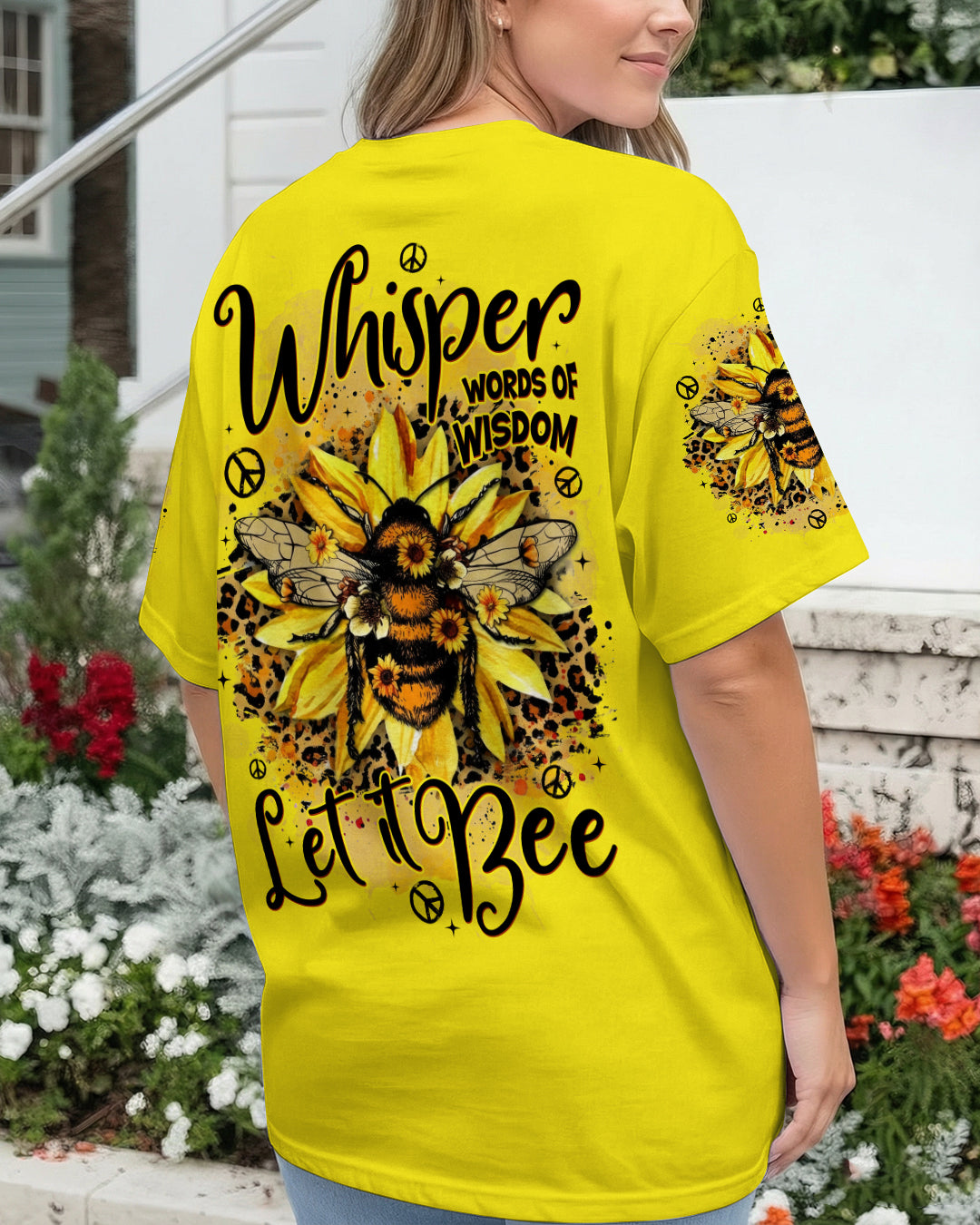 WHISPER WORDS OF WISDOM LET IT BEE ALL OVER PRINT - TYTD0912251