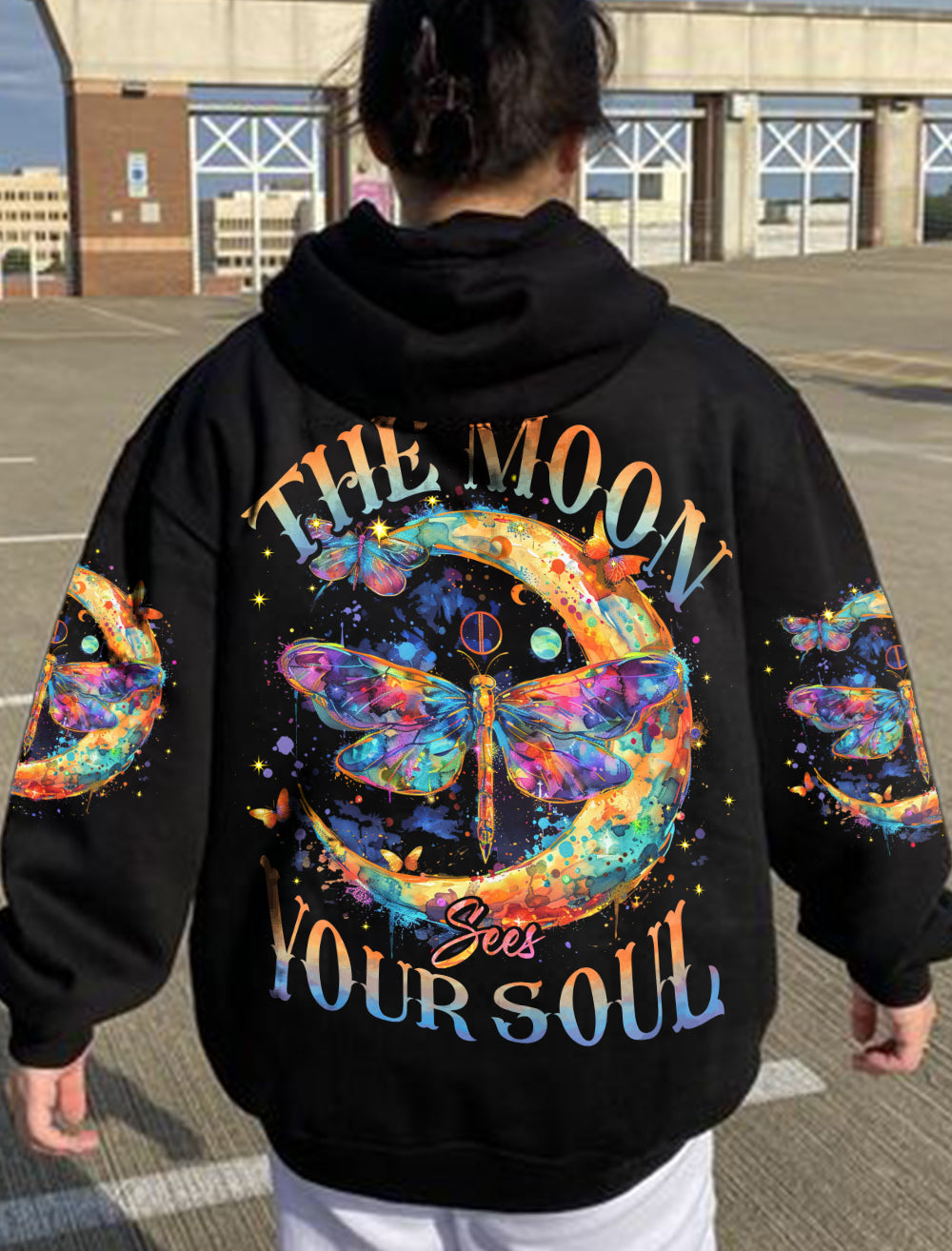 THE MOON SEES YOUR SOUL DRAGONFLY ALL OVER PRINT - TYHI0603241