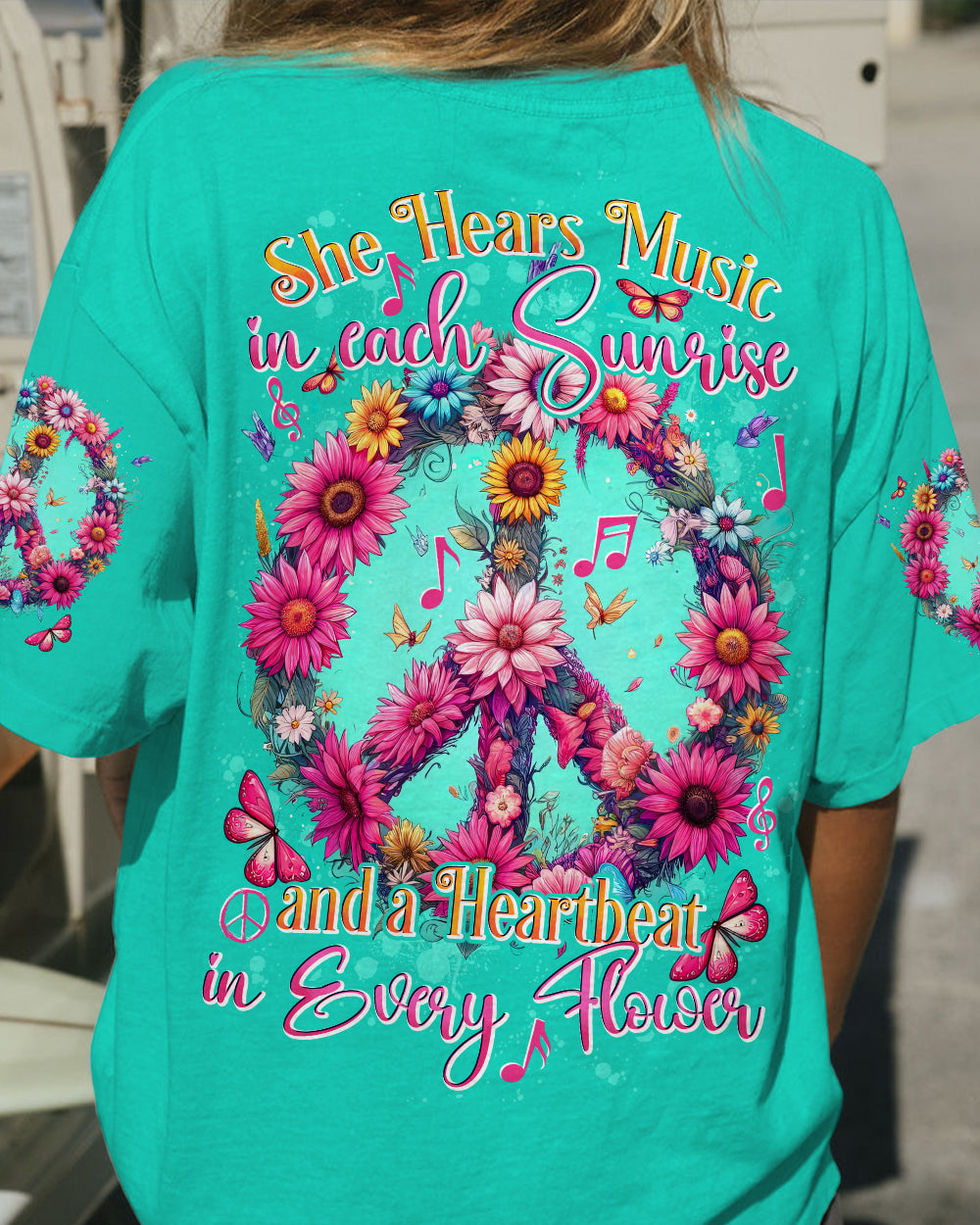 SHE HEARS MUSIC IN EACH SUNRISE ALL OVER PRINT - TYTD2404241