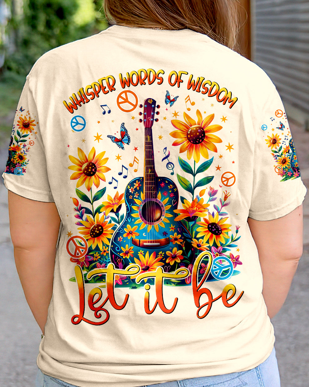WHISPER WORDS OF WISDOM GUITAR ALL OVER PRINT - TYHI0305242