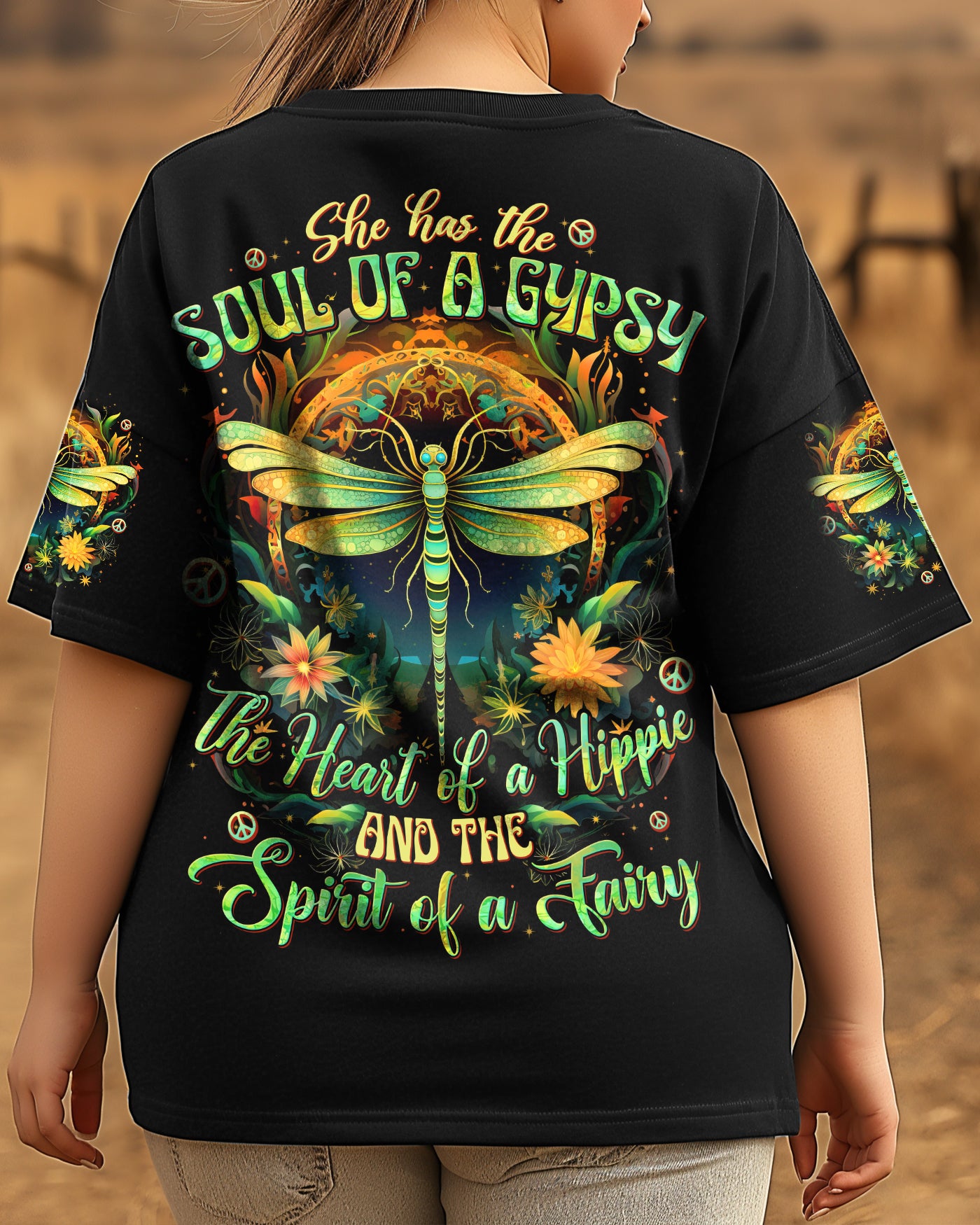 SPIRIT OF A FAIRY DRAGONFLY ALL OVER PRINT - TYTD1109253
