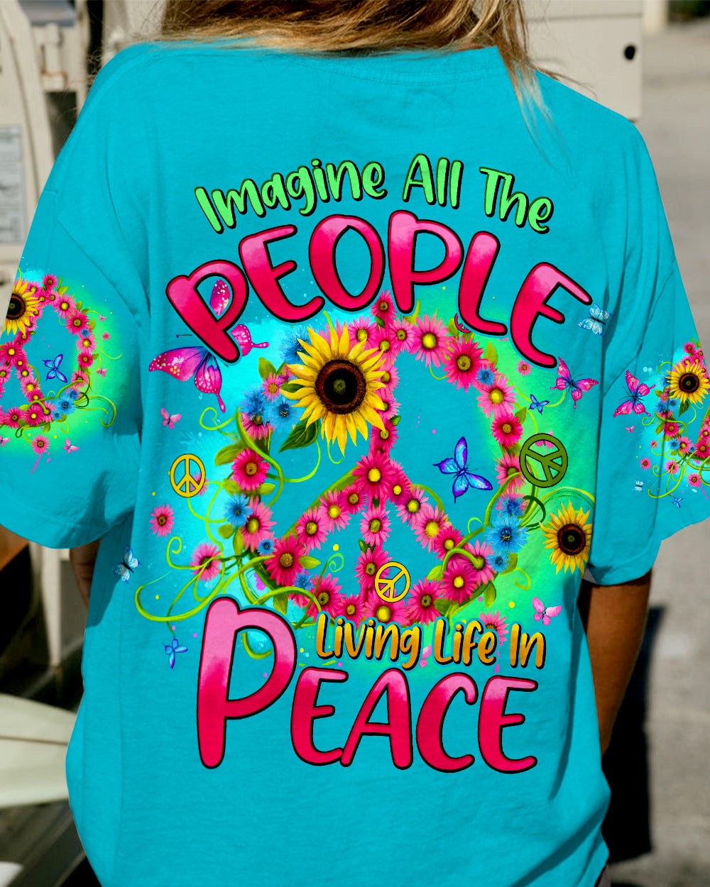 IMAGINE ALL THE PEOPLE LIVING LIFE IN PEACE ALL OVER PRINT - TYHI2404242
