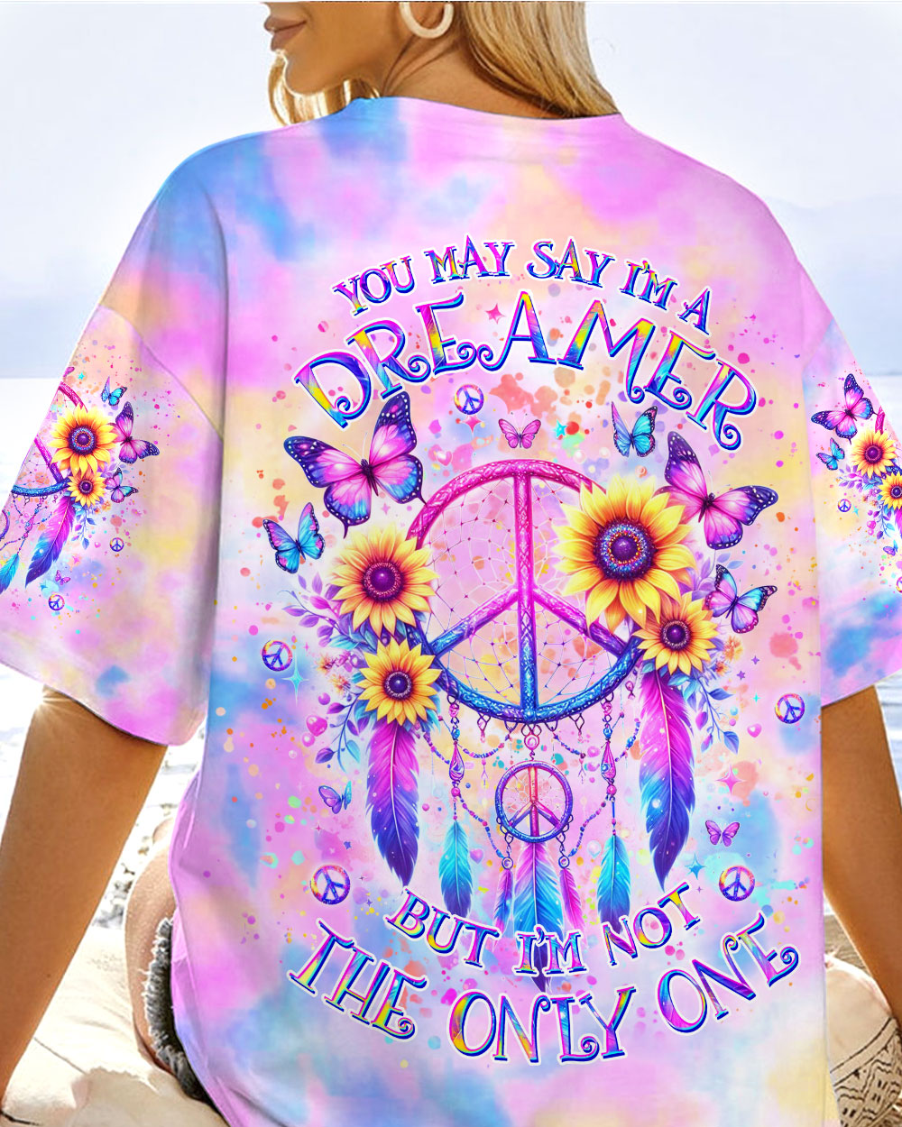 YOU MAY SAY I'M A DREAMER ALL OVER PRINT - YHKD1305243