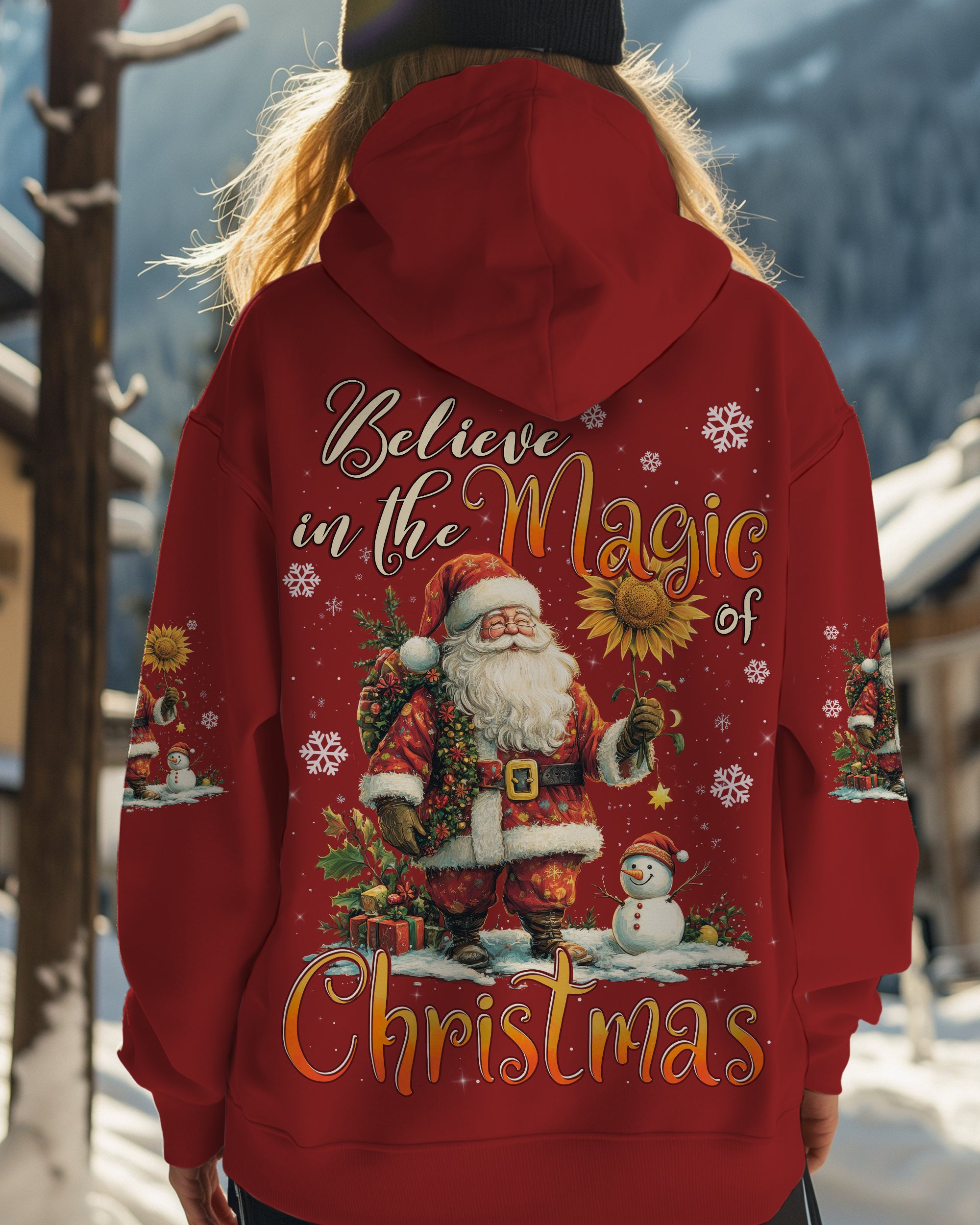 BELIEVE IN THE MAGIC OF CHRISTMAS ALL OVER PRINT - TYTD1811243