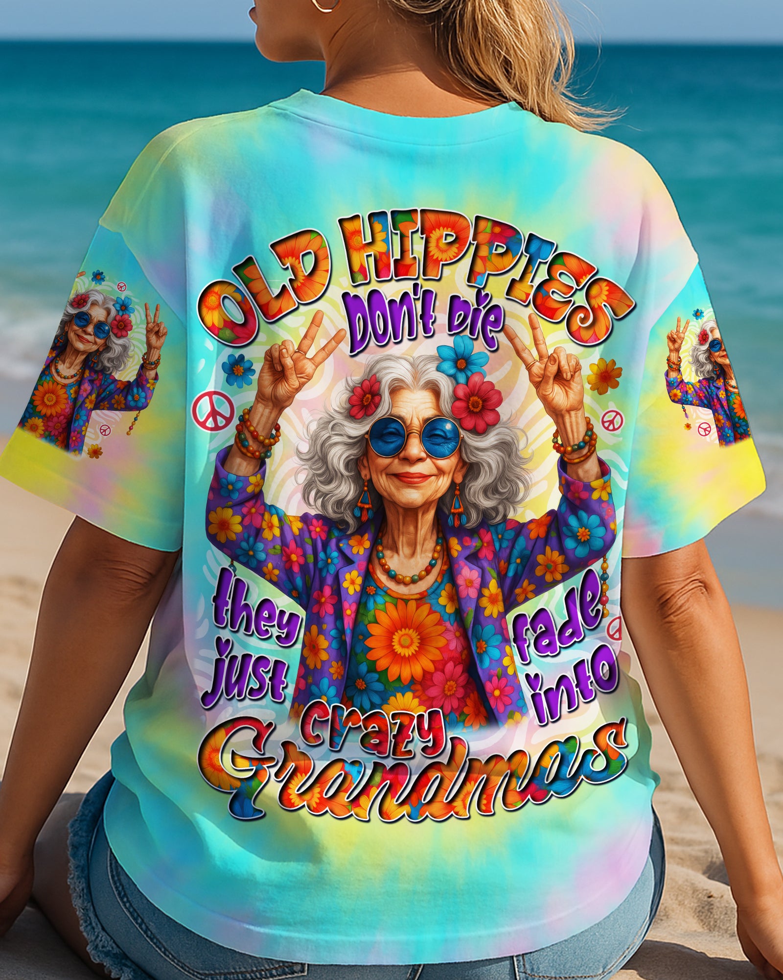 OLD HIPPIES TIE DYE ALL OVER PRINT - TYTD3105251