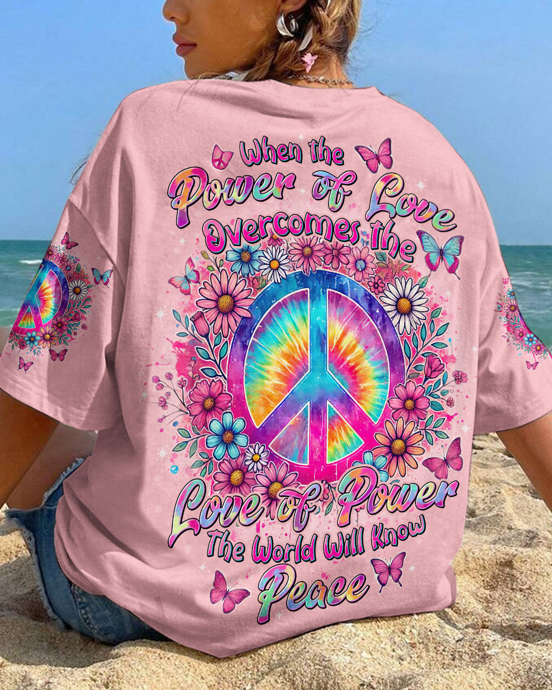 THE WORLD WILL KNOW PEACE ALL OVER PRINT - TYTD2407243