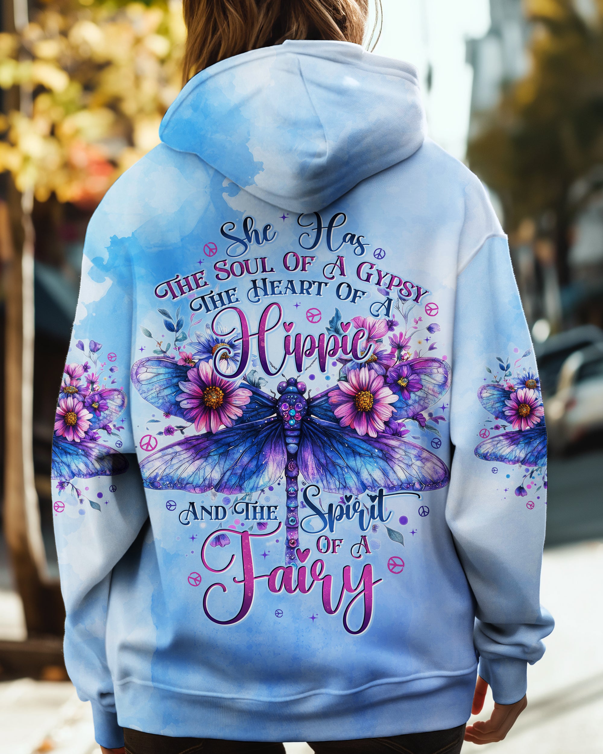 SPIRIT OF A FAIRY DRAGONFLY ALL OVER PRINT - TYTD0110243