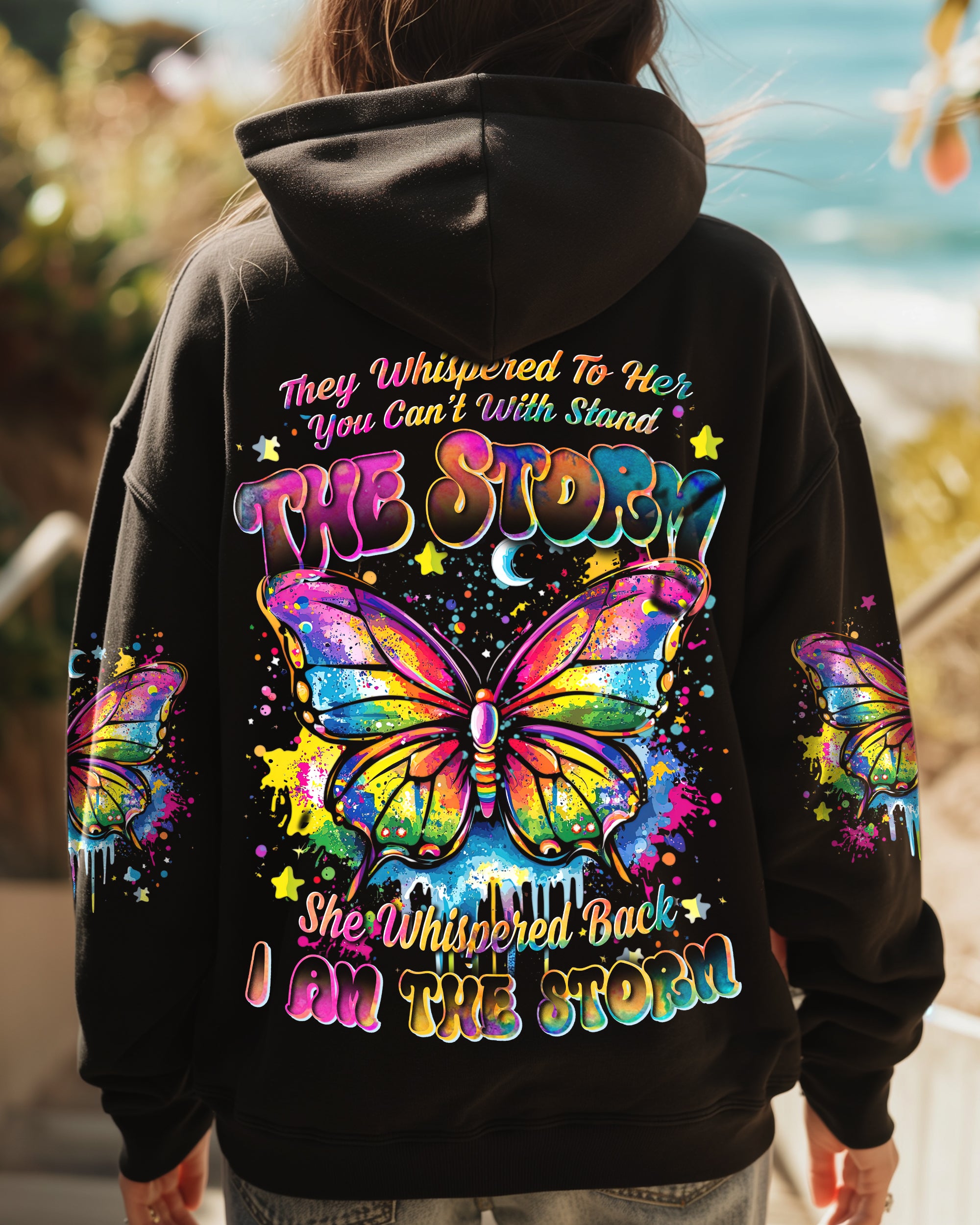I AM THE STORM BUTTERFLY ALL OVER PRINT - TYTD2608242